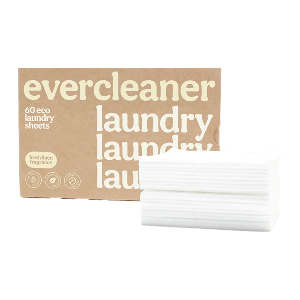 Evercleaner Laundry Sheets 60 Pack