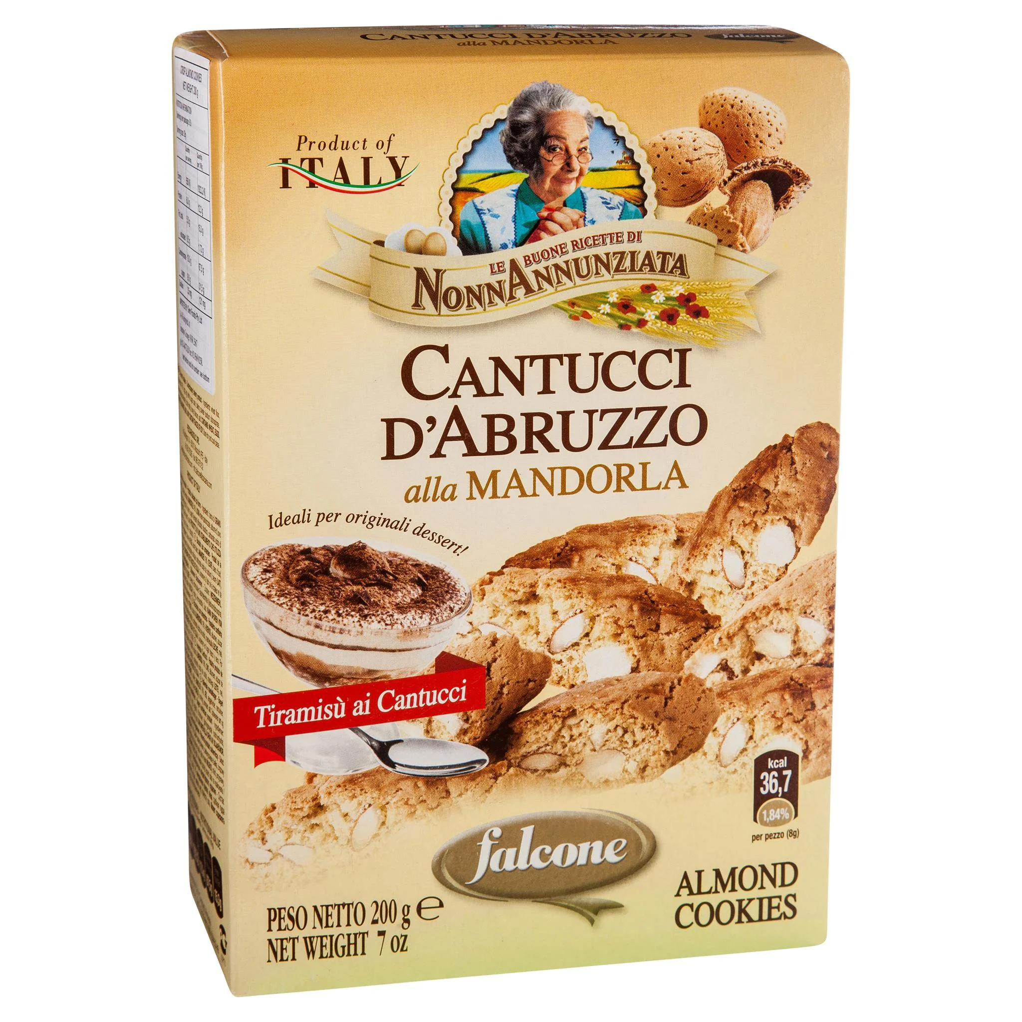 Falcone Cantucci D Abruzzo Almond Cookies 200g - Image 2