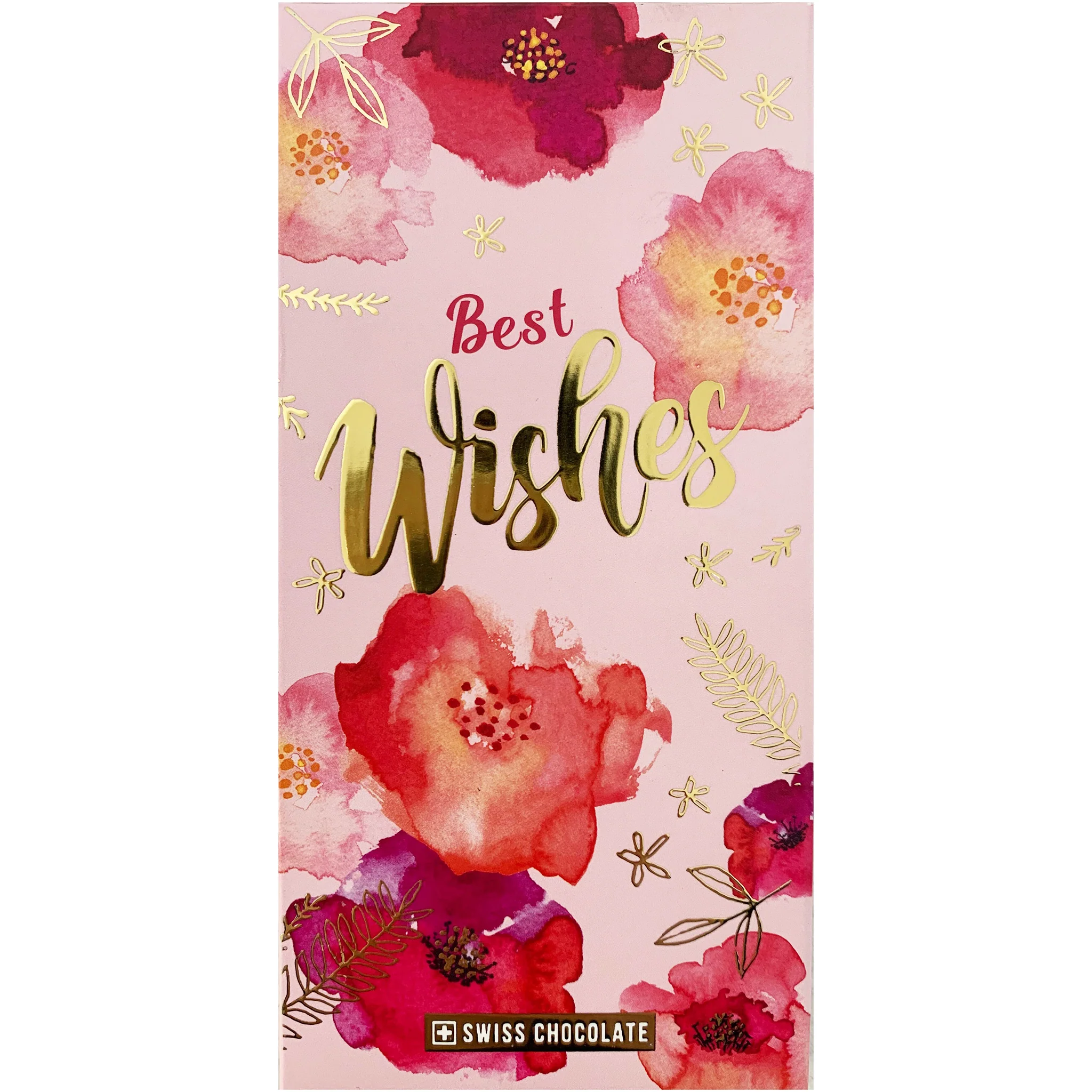 Fantastick Milk Chocolate Floral Best Wishes 100g