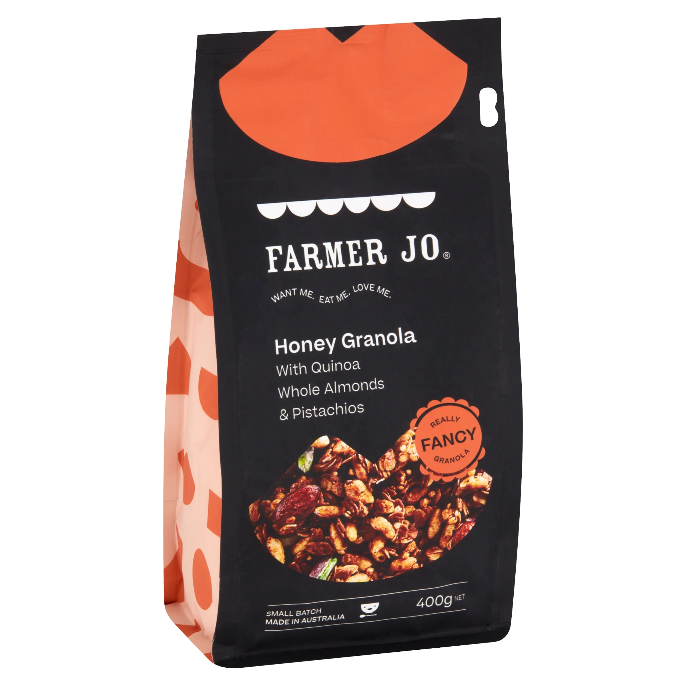 Farmer Jo Honey Granola Quinoa Granola 400g - Image 2