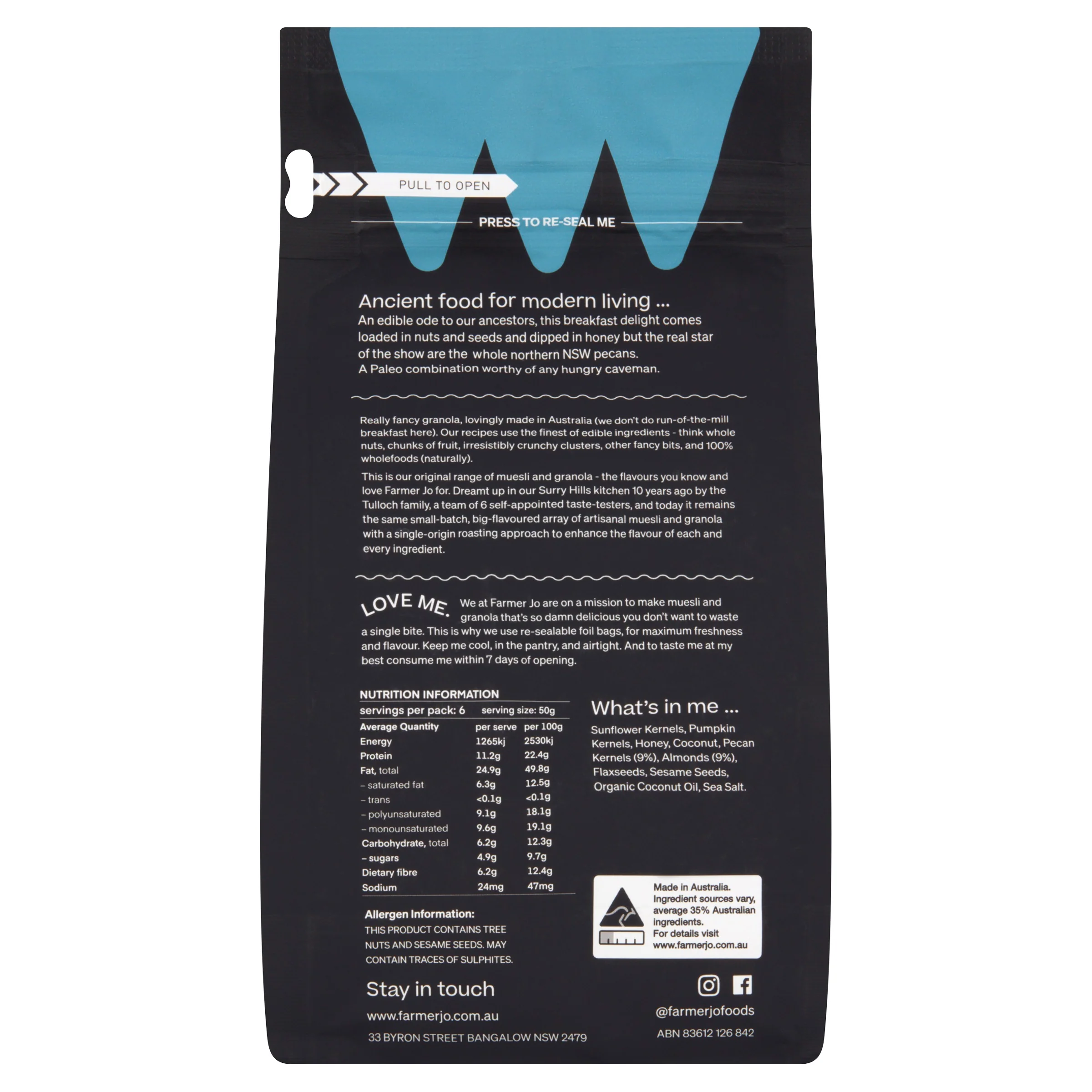 Farmer Jo Paleo Granola 300g - Image 3