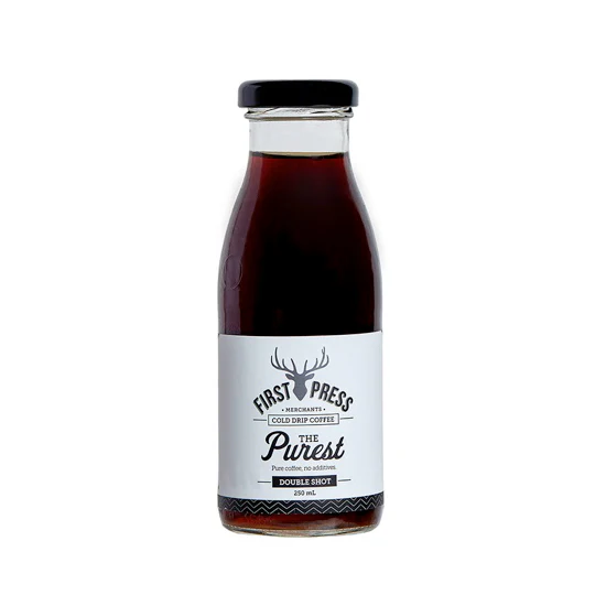 First Press Cold Drip Coffee The Purest Double Shot 250ml