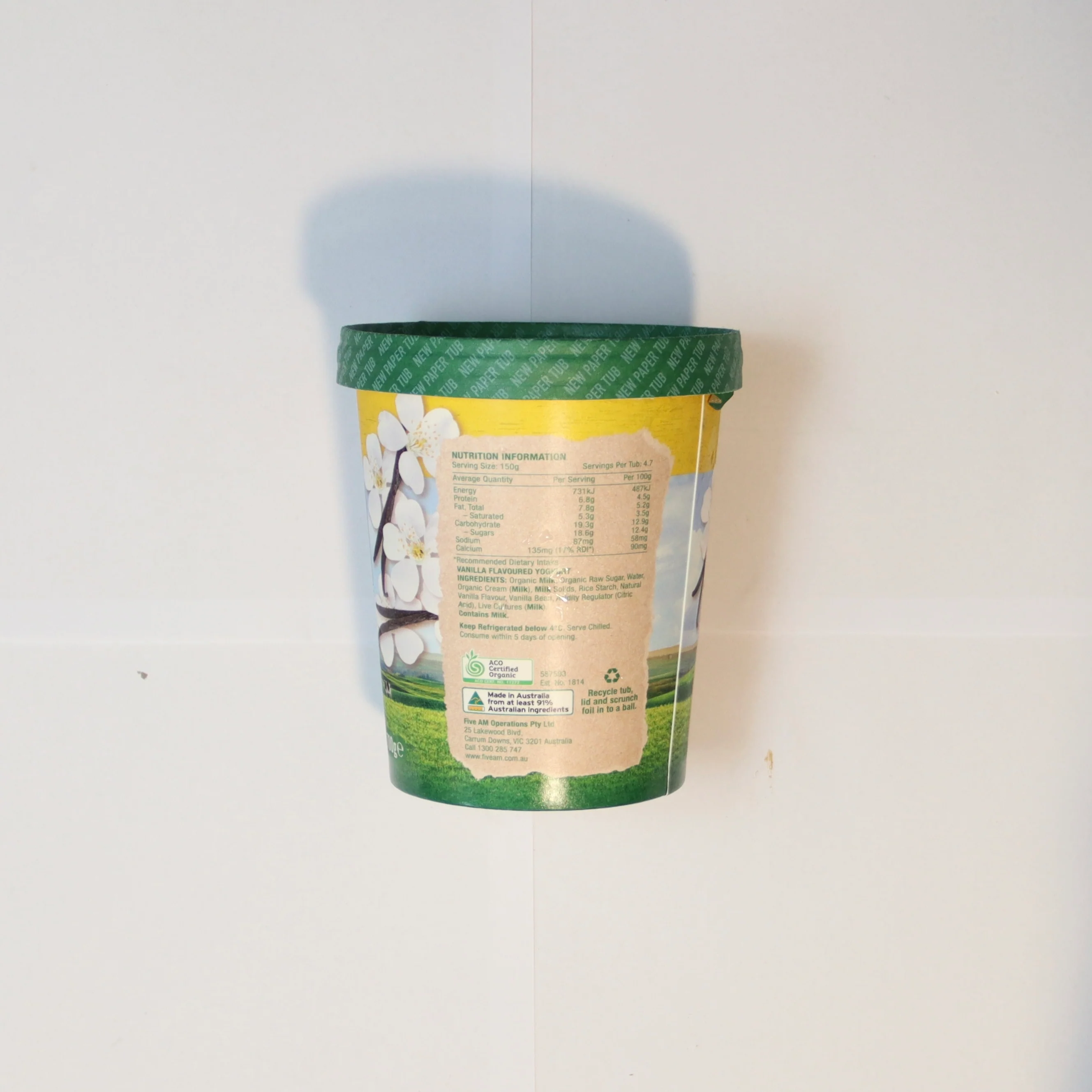 Five AM Vanilla Yoghurt 700g - Image 2