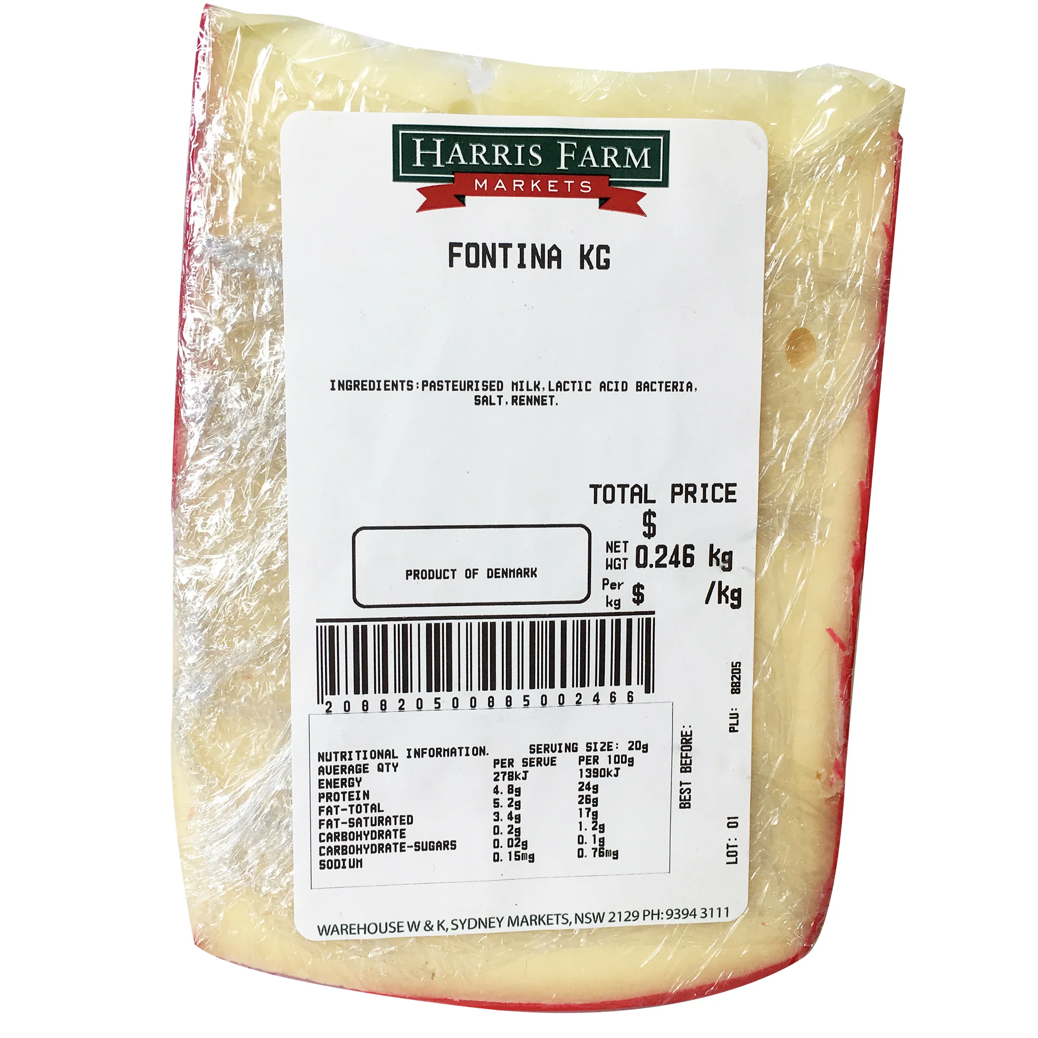Fontina Danish Cheese 230-280g - Image 2