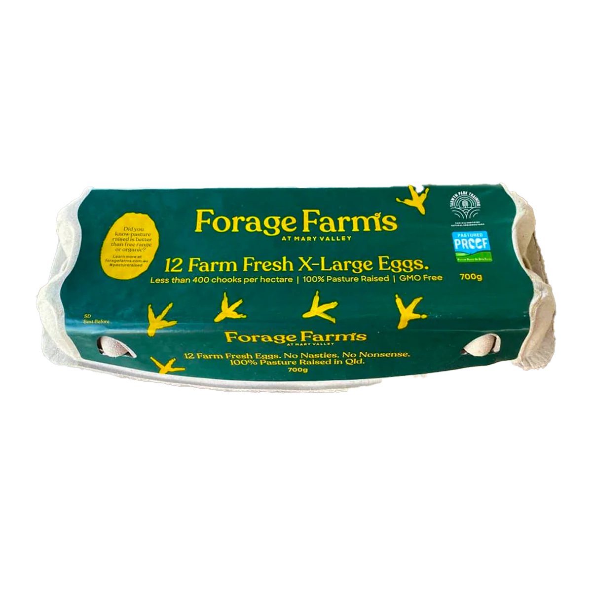 Forage Farms Pasture Raised Eggs 700g