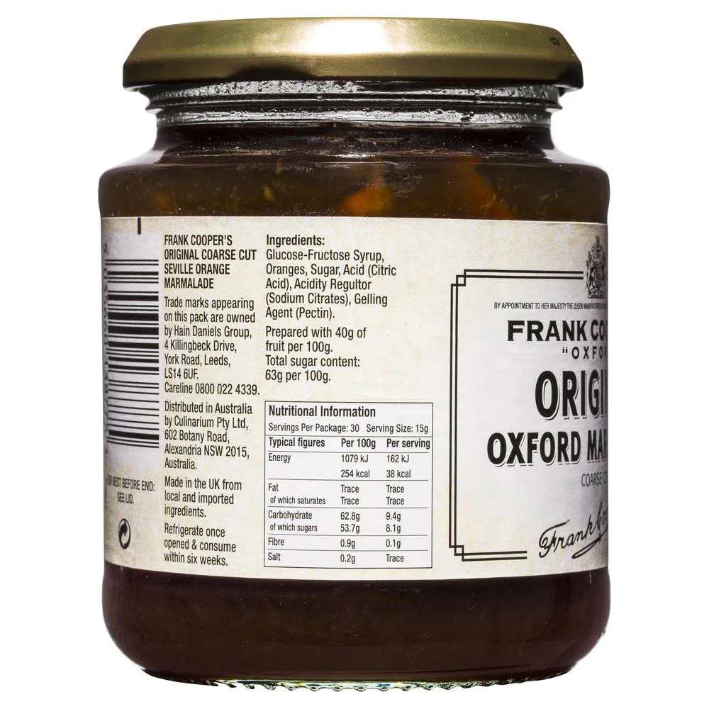 Frank Coopers Original Oxford Marmalade 454g - Image 2