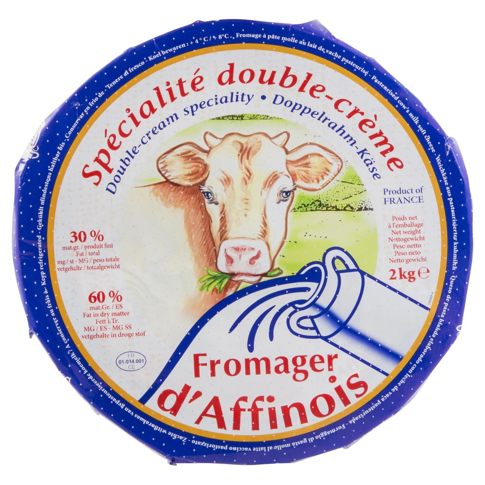 Fromager D'affinois Double Cream French Cheese 180-220g - Image 3