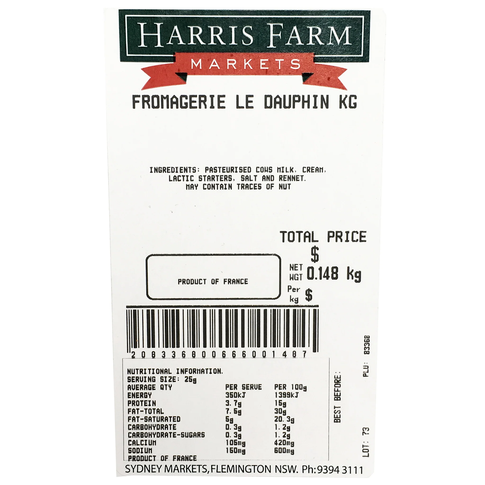 Brie - Double Cream French Le Dauphin 140-170g - Image 3