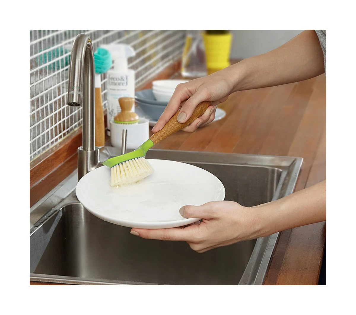 Full Circle Be Good Dish Brush each - Image 2