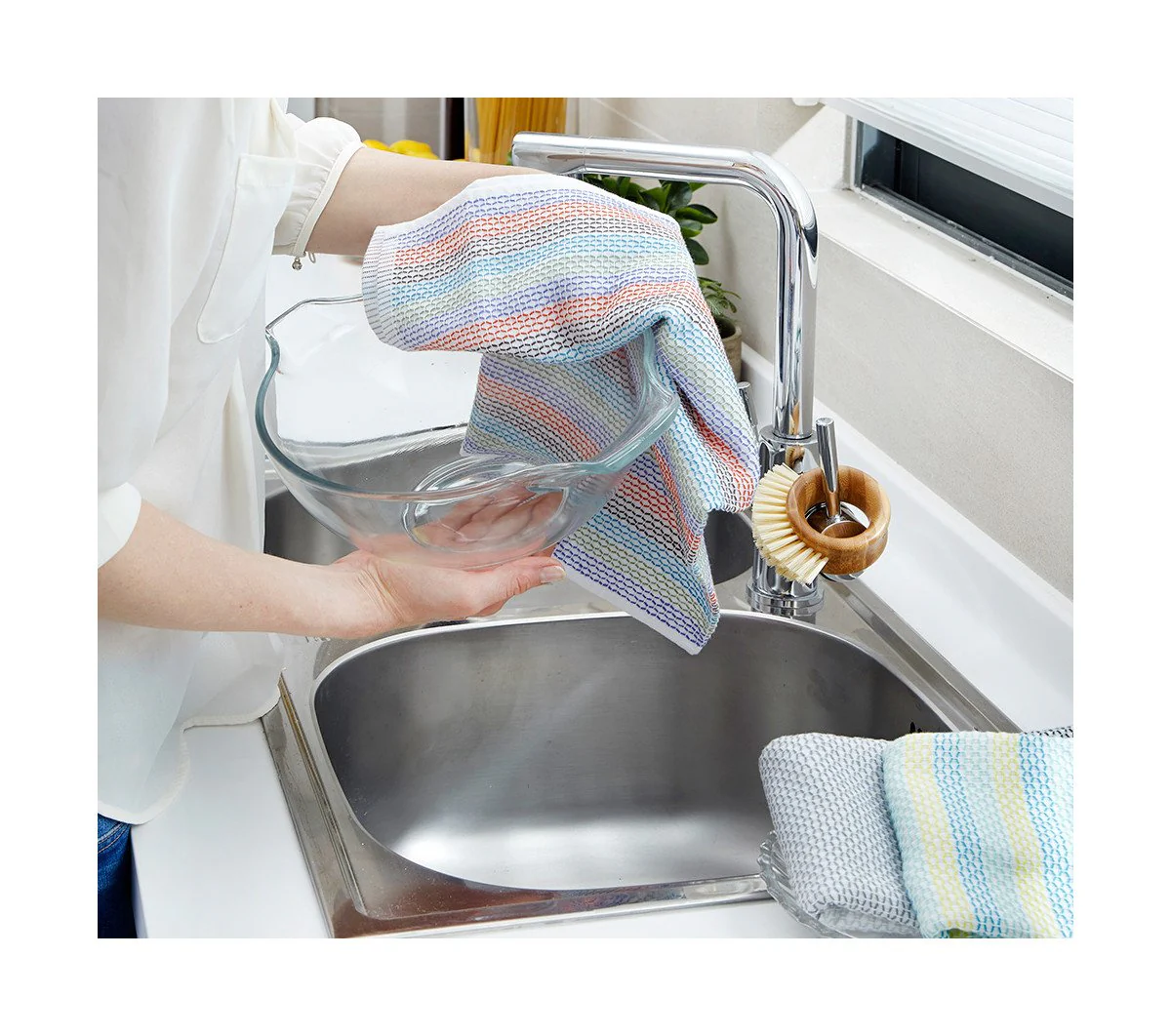 Full Circle Tidy Dish Cloths 3pk - Image 4