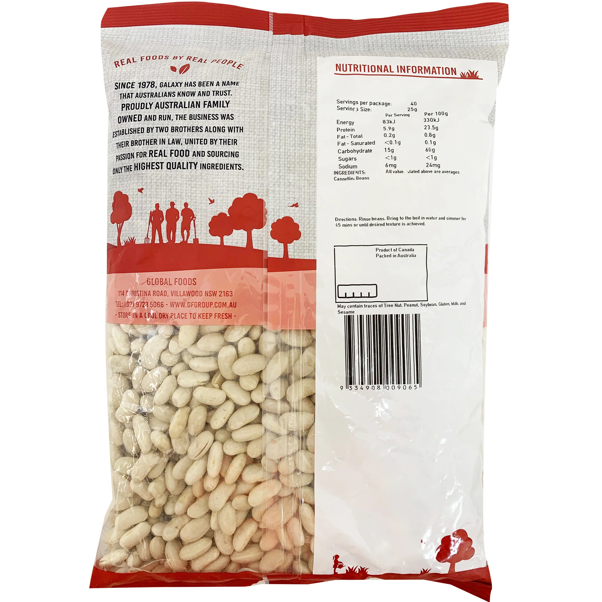 Galaxy Cannellini Beans 1kg - Image 2