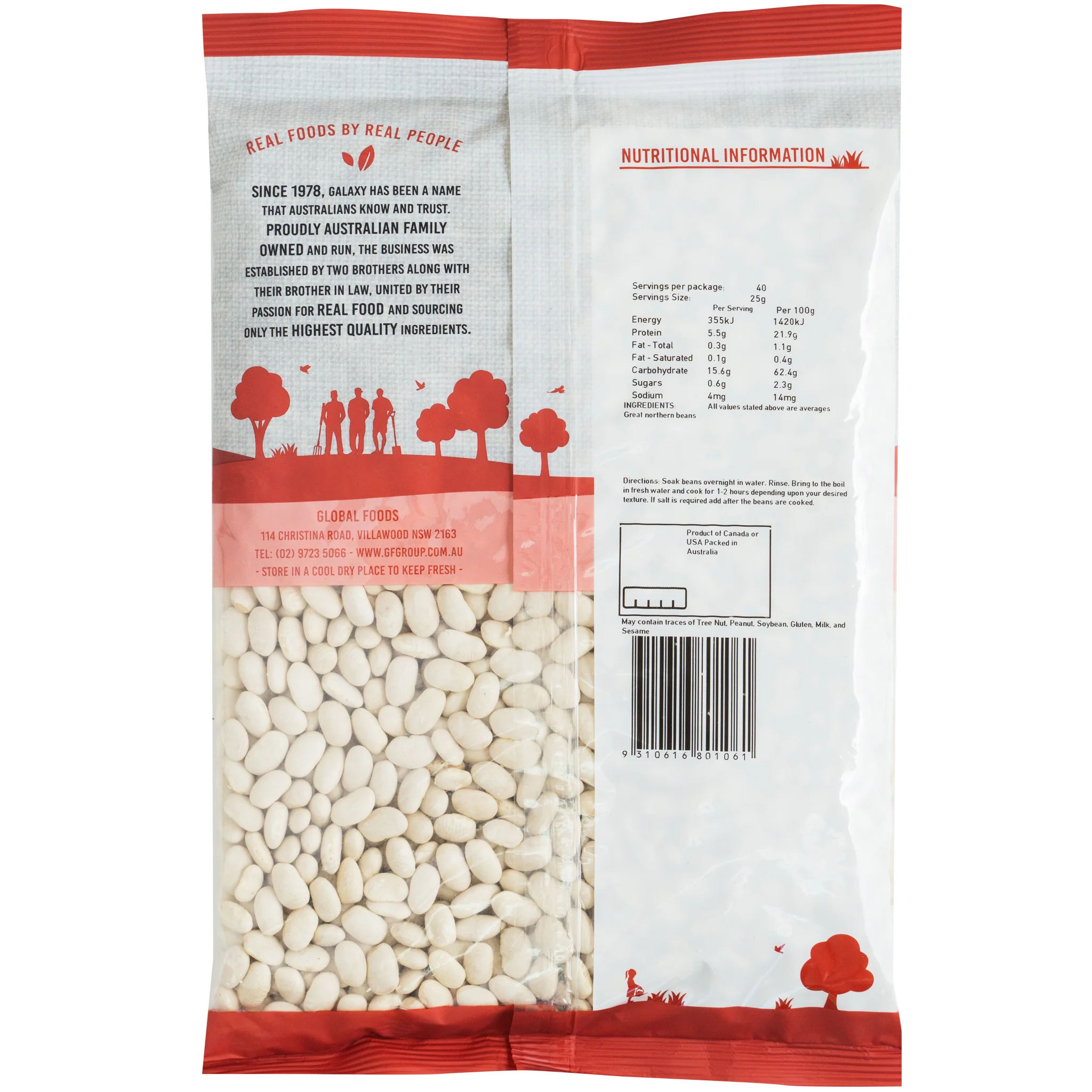Galaxy Great Northern Beans 1kg - Image 2