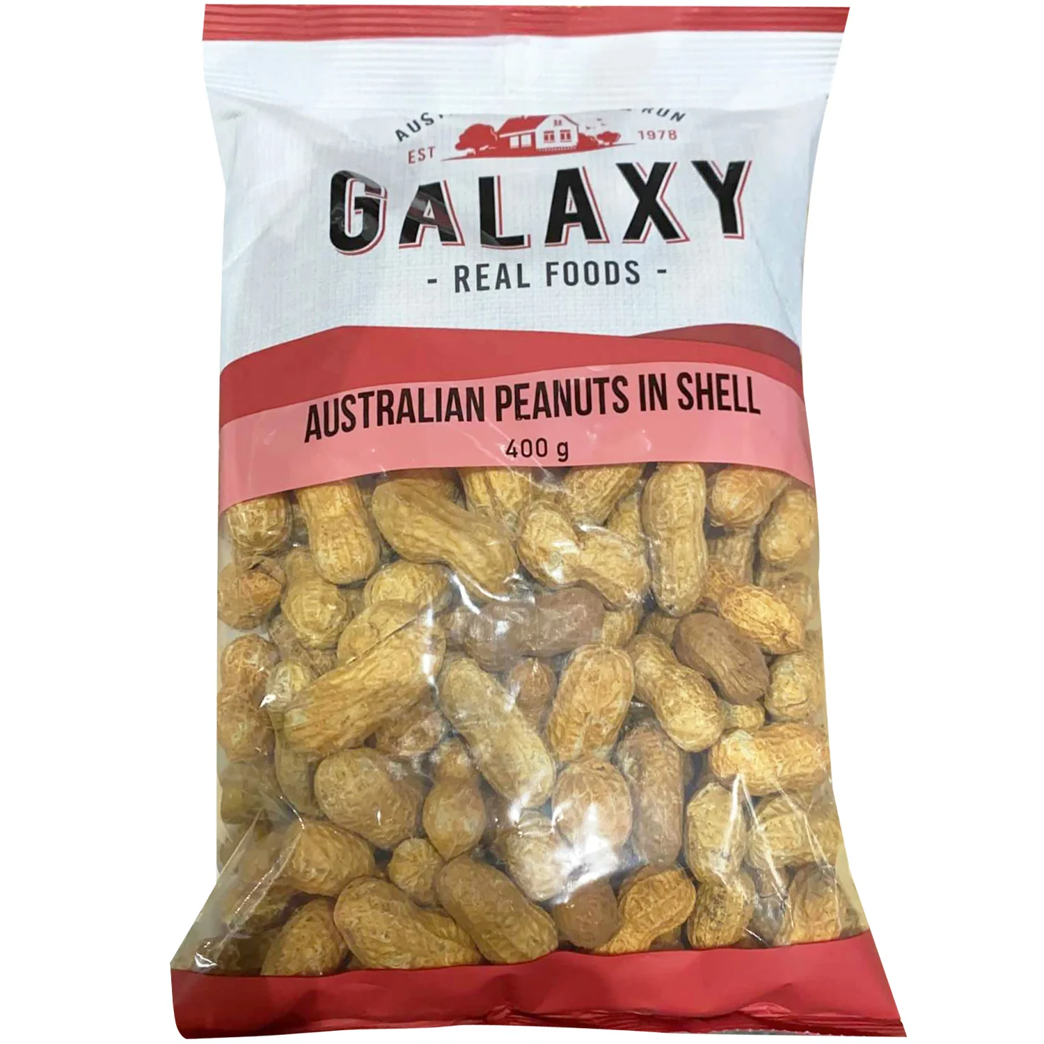 Galaxy Peanuts In Shell 400g