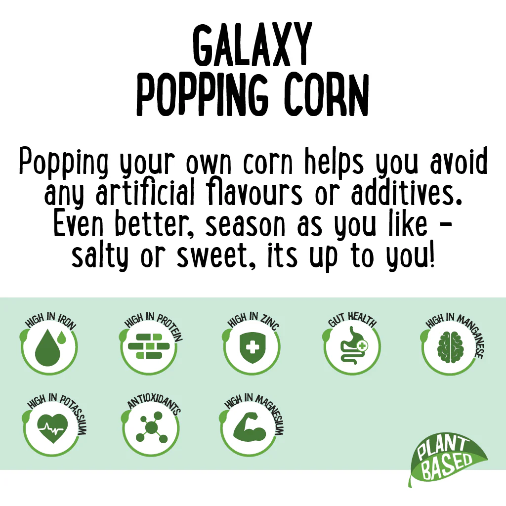 Galaxy Popping Corn 1kg - Image 3