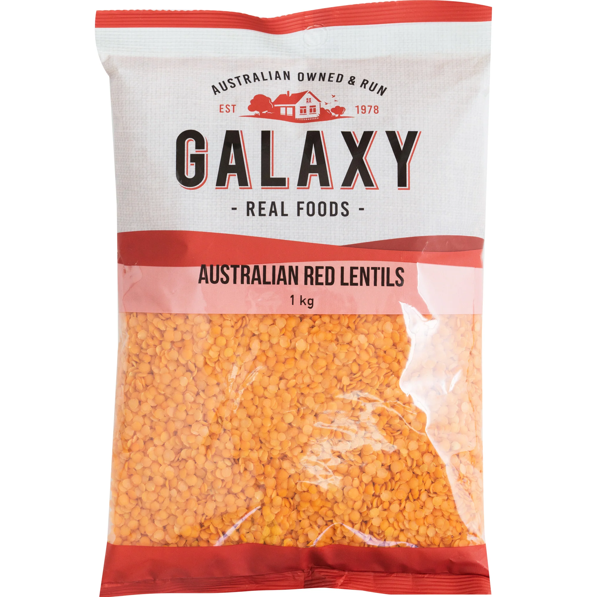 Galaxy Red Lentils 1kg