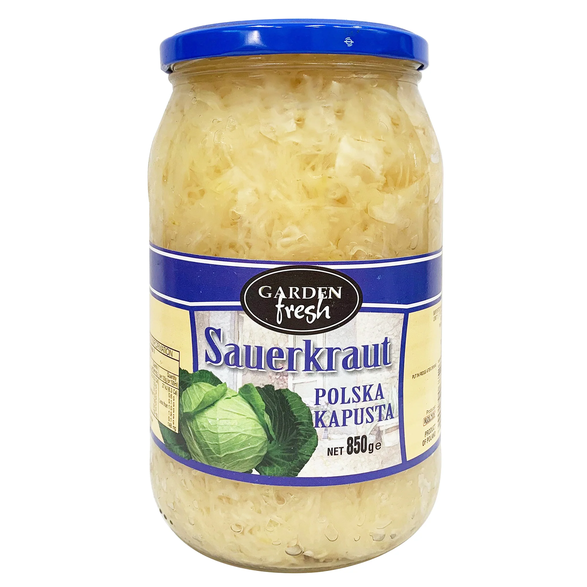 Garden Fresh Sauerkraut 850g