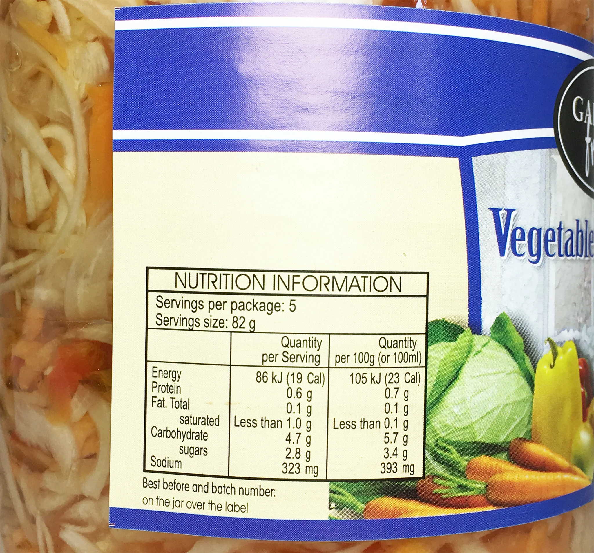 Garden Fresh Vegetable Salad Mix 850g - Image 3