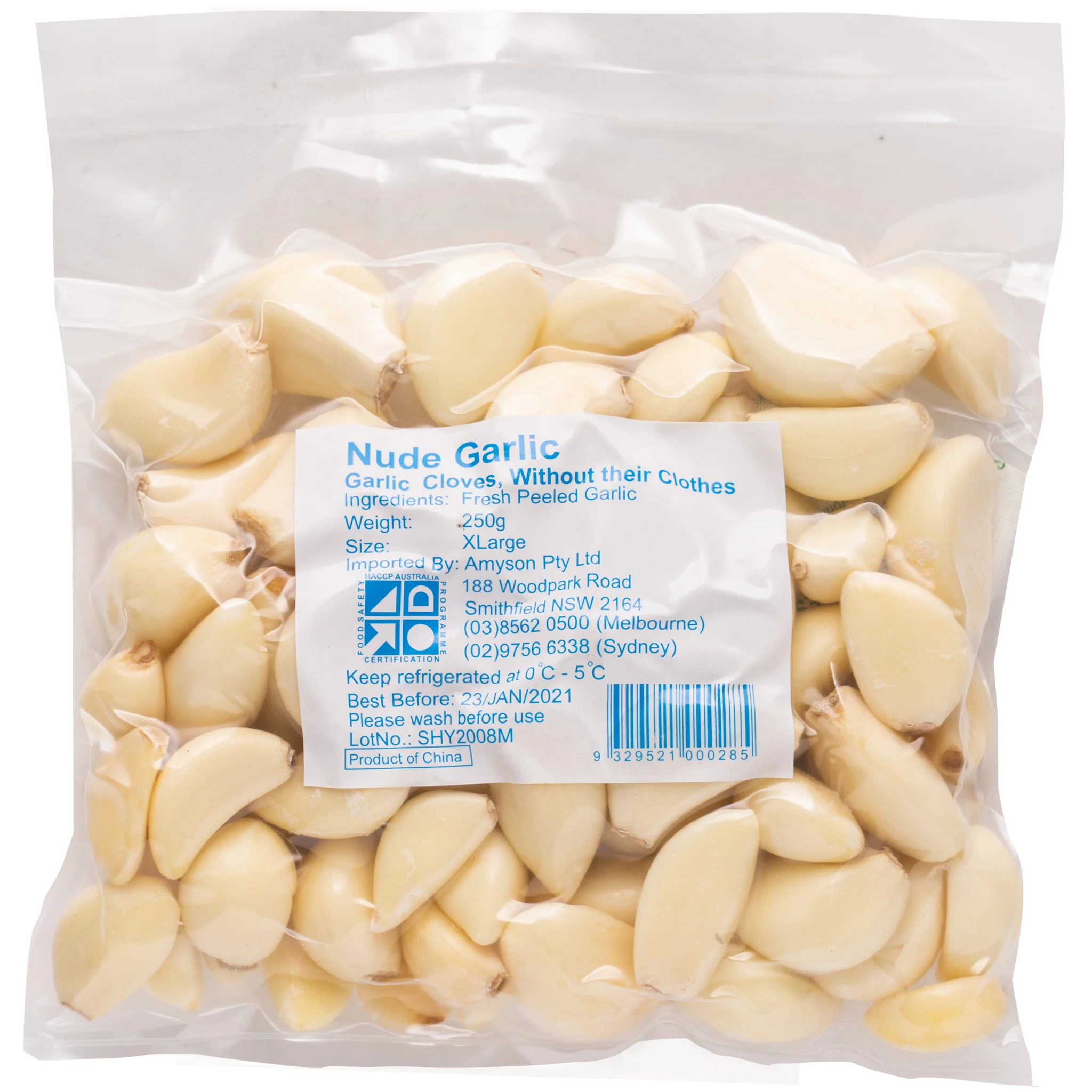 Garlic Peeled min 150g