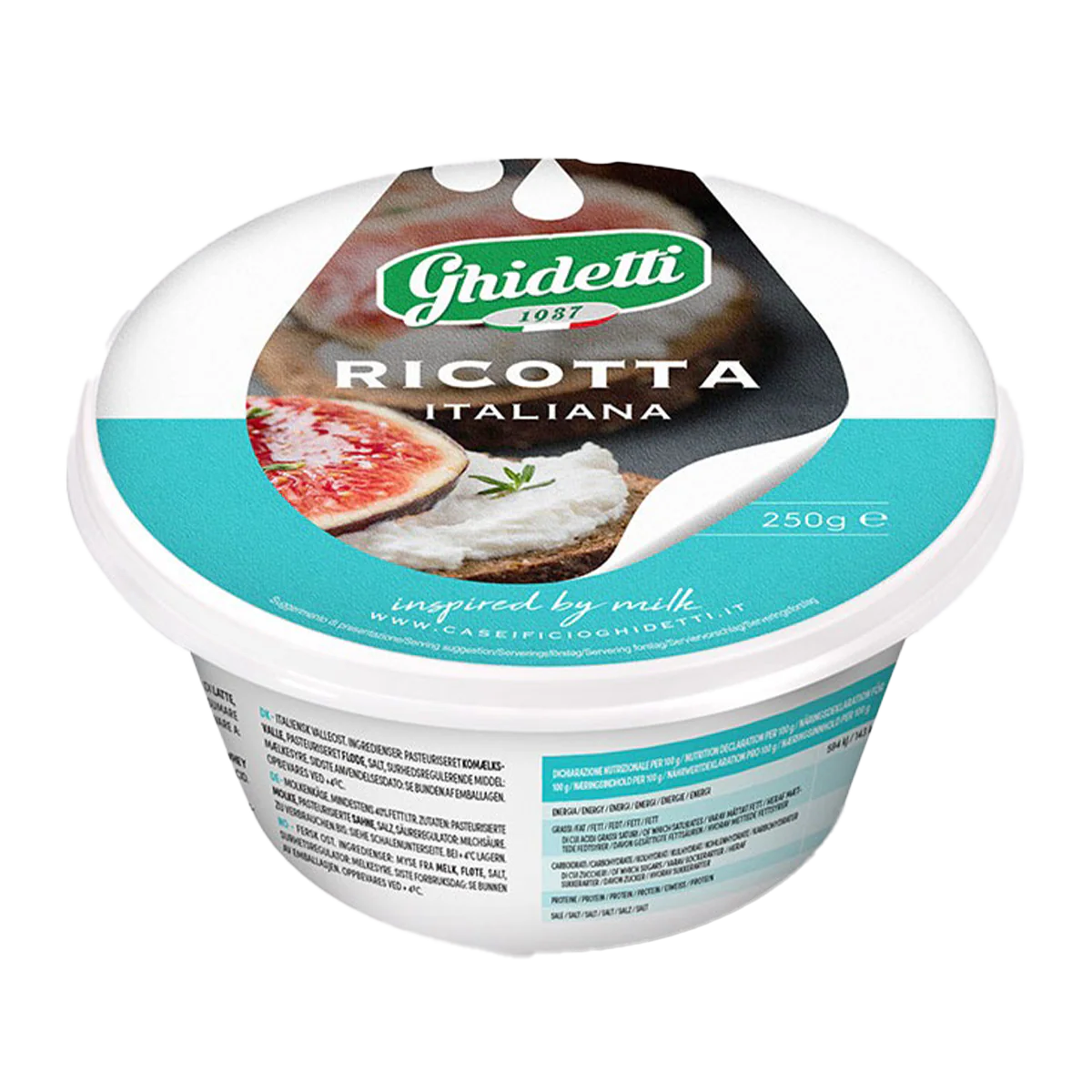 Ghidetti Fresh Ricotta Cheese 295g