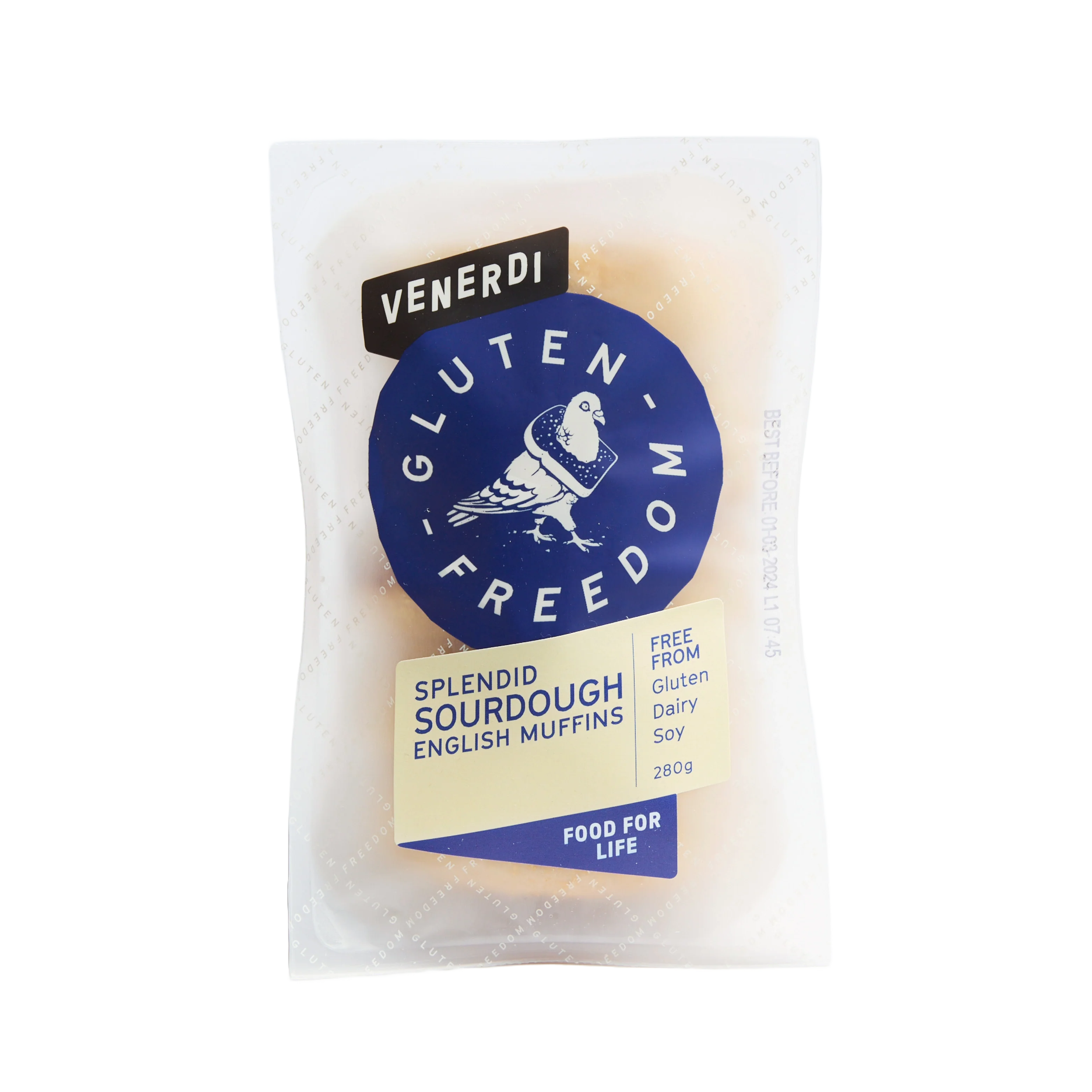 Gluten Freedom Splendid Sourdough English Muffins 280g