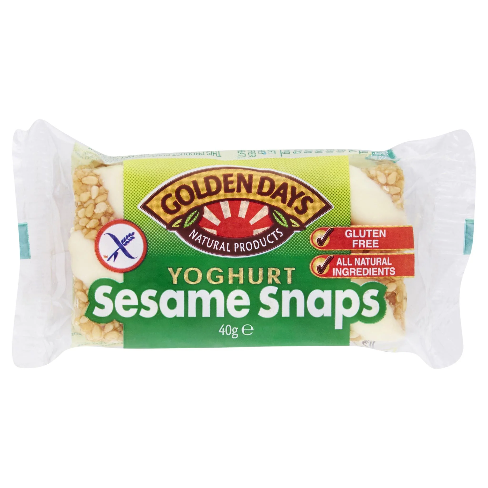 Golden Days Yoghurt Sesame Snaps 40g