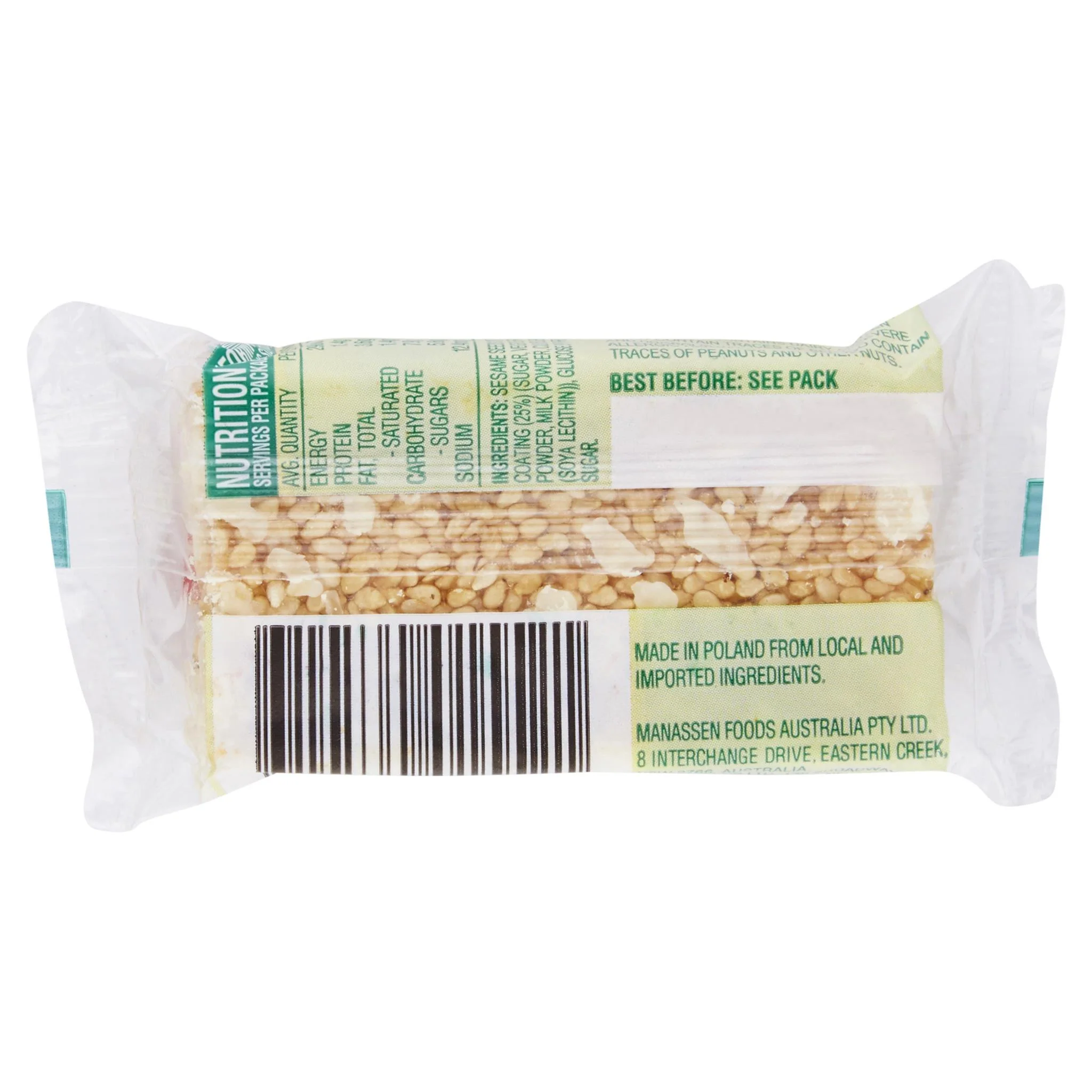 Golden Days Yoghurt Sesame Snaps 40g - Image 2