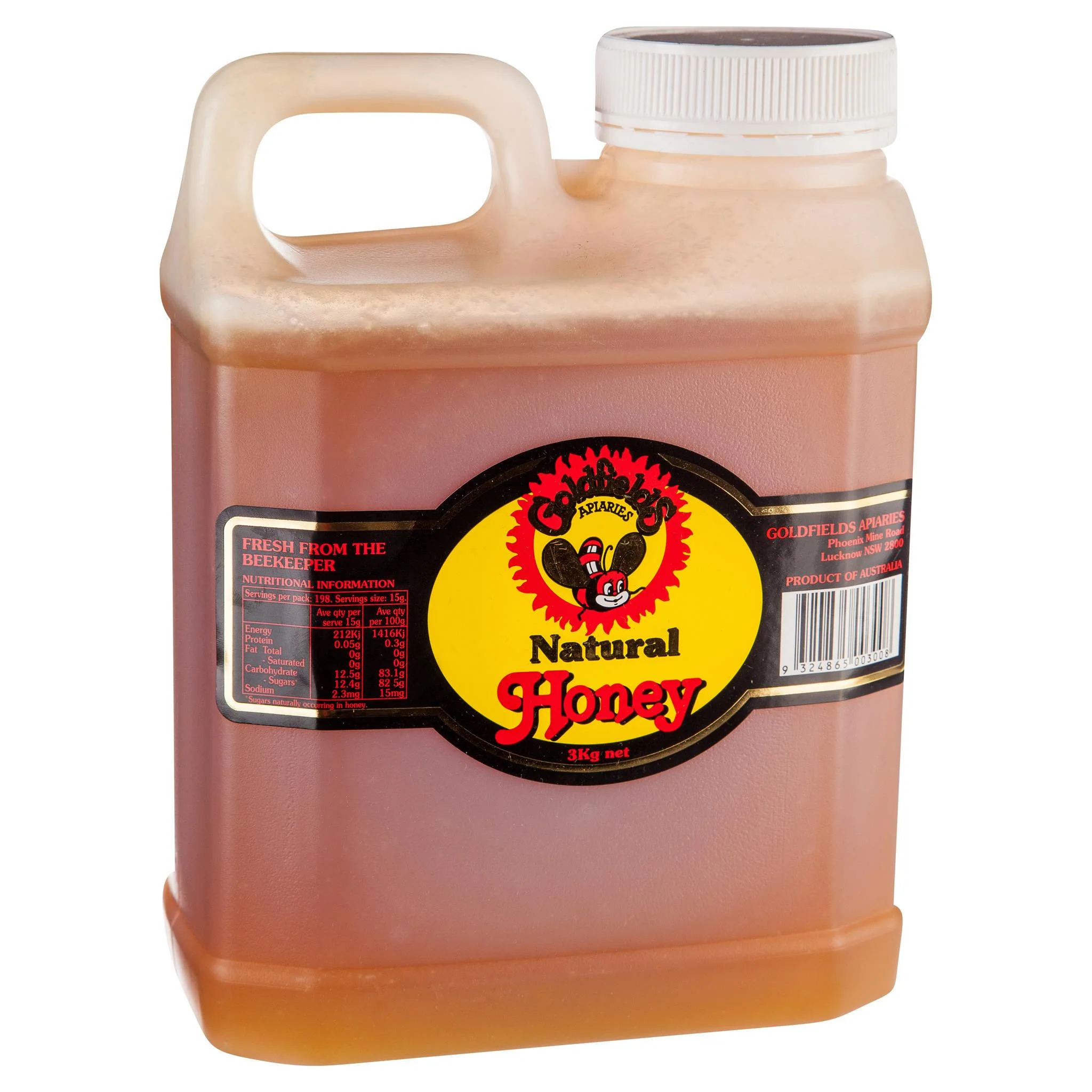 Goldfield Natural Honey 3kg