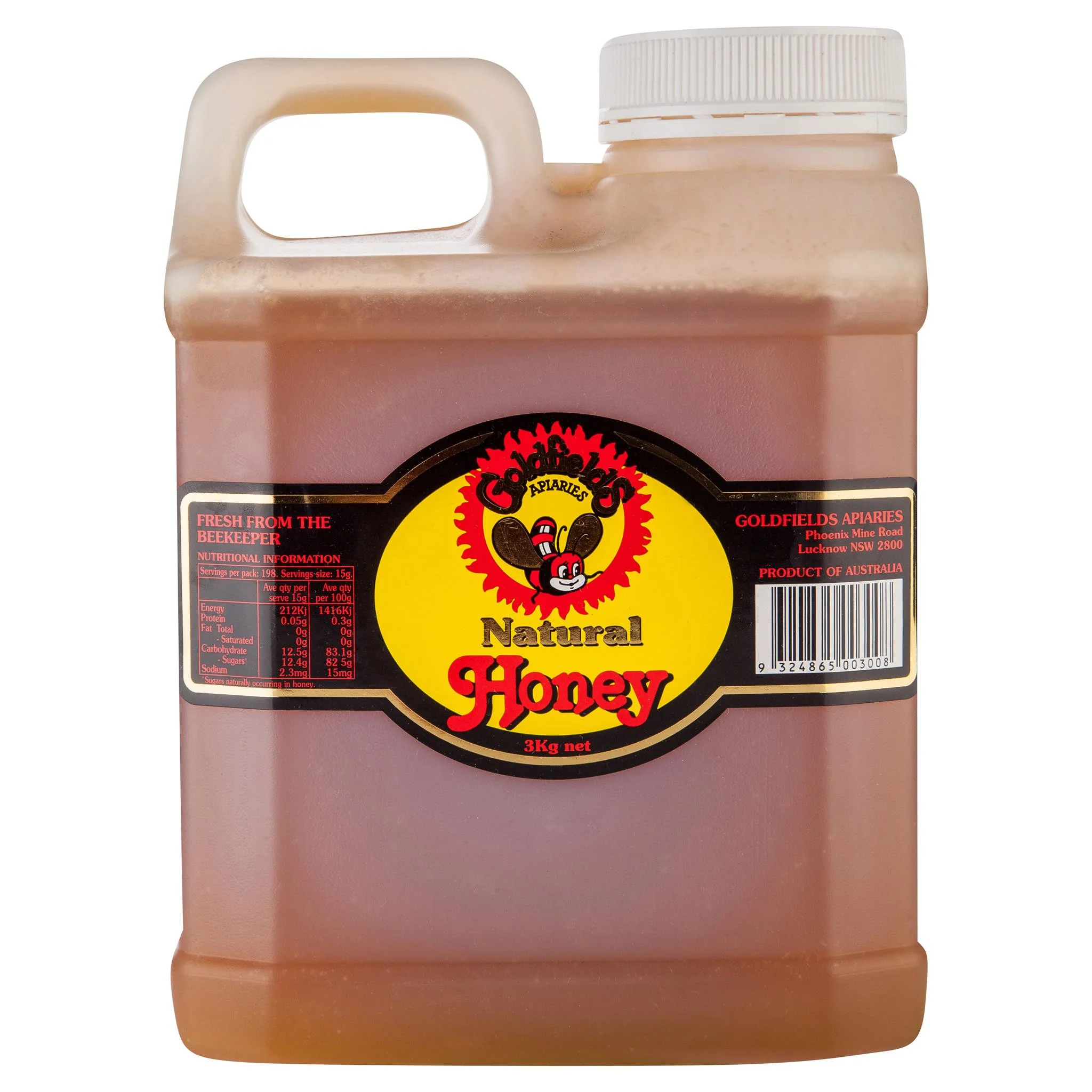 Goldfield Natural Honey 3kg - Image 2