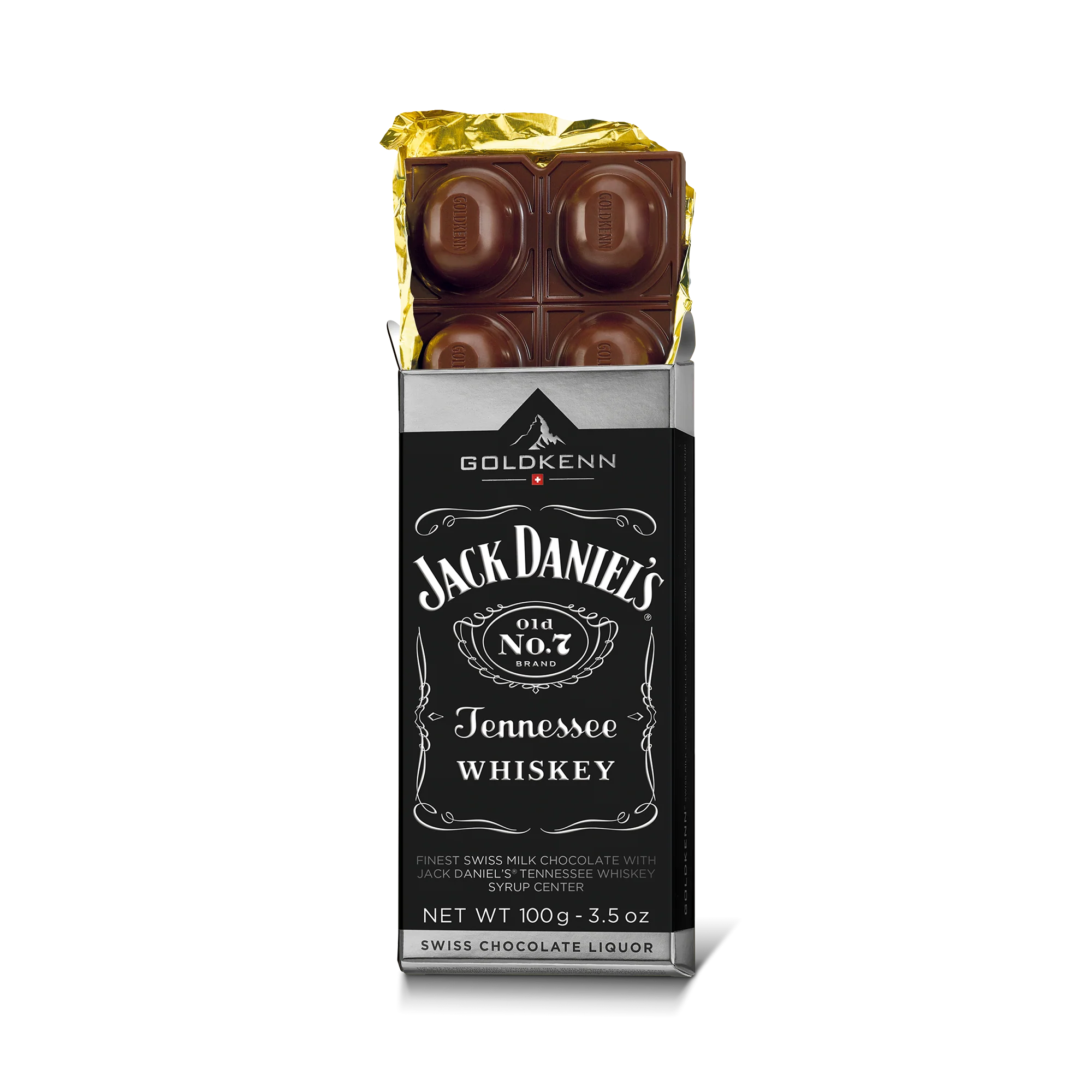 Goldkenn Chocolate Jack Daniel's Tennessee Whiskey 100g - Image 2