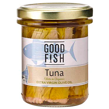 Good Fish Tuna Fillets in Organic Extra Virgin Olive Oil 200g