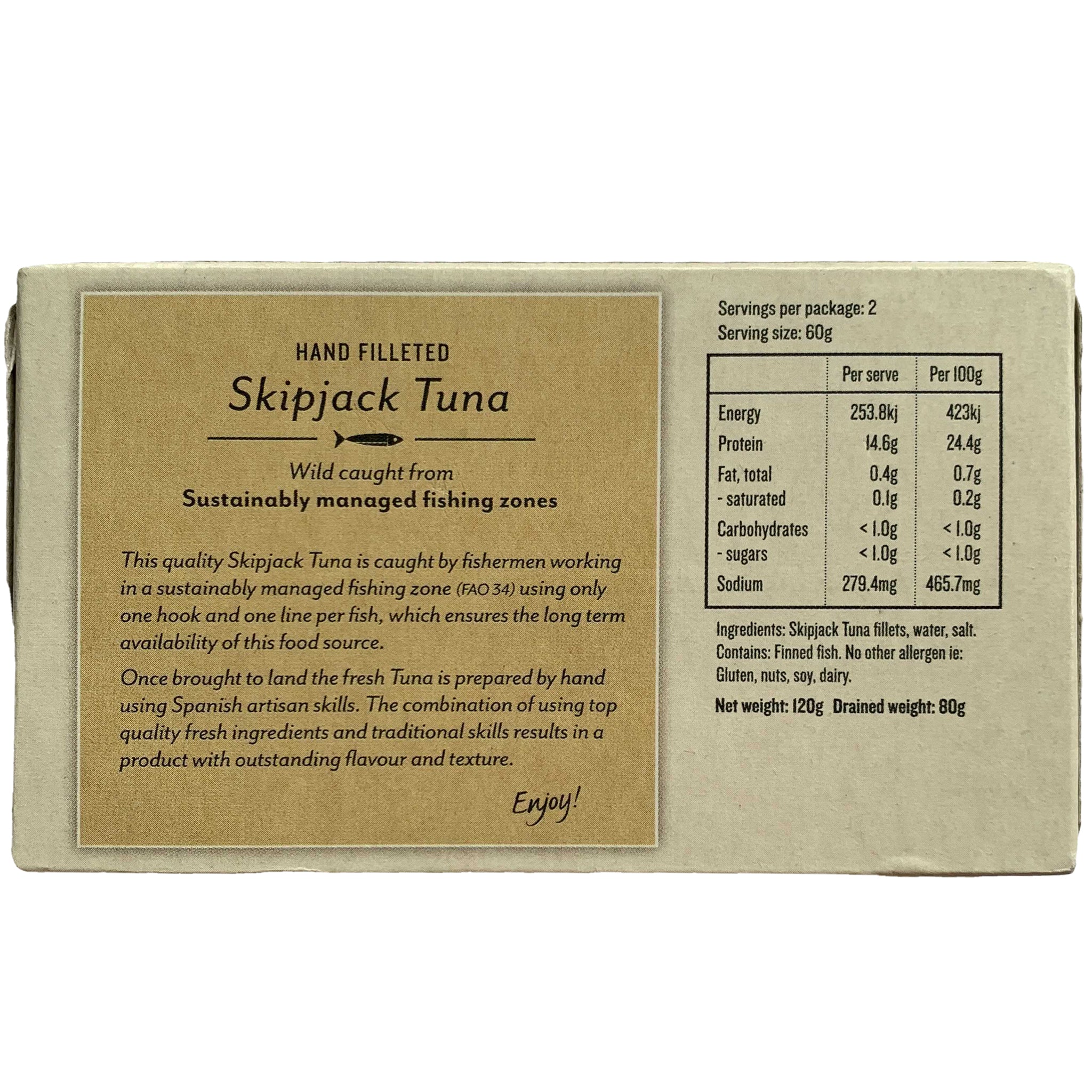 Good Fish Tuna In Brine 120g - Image 2