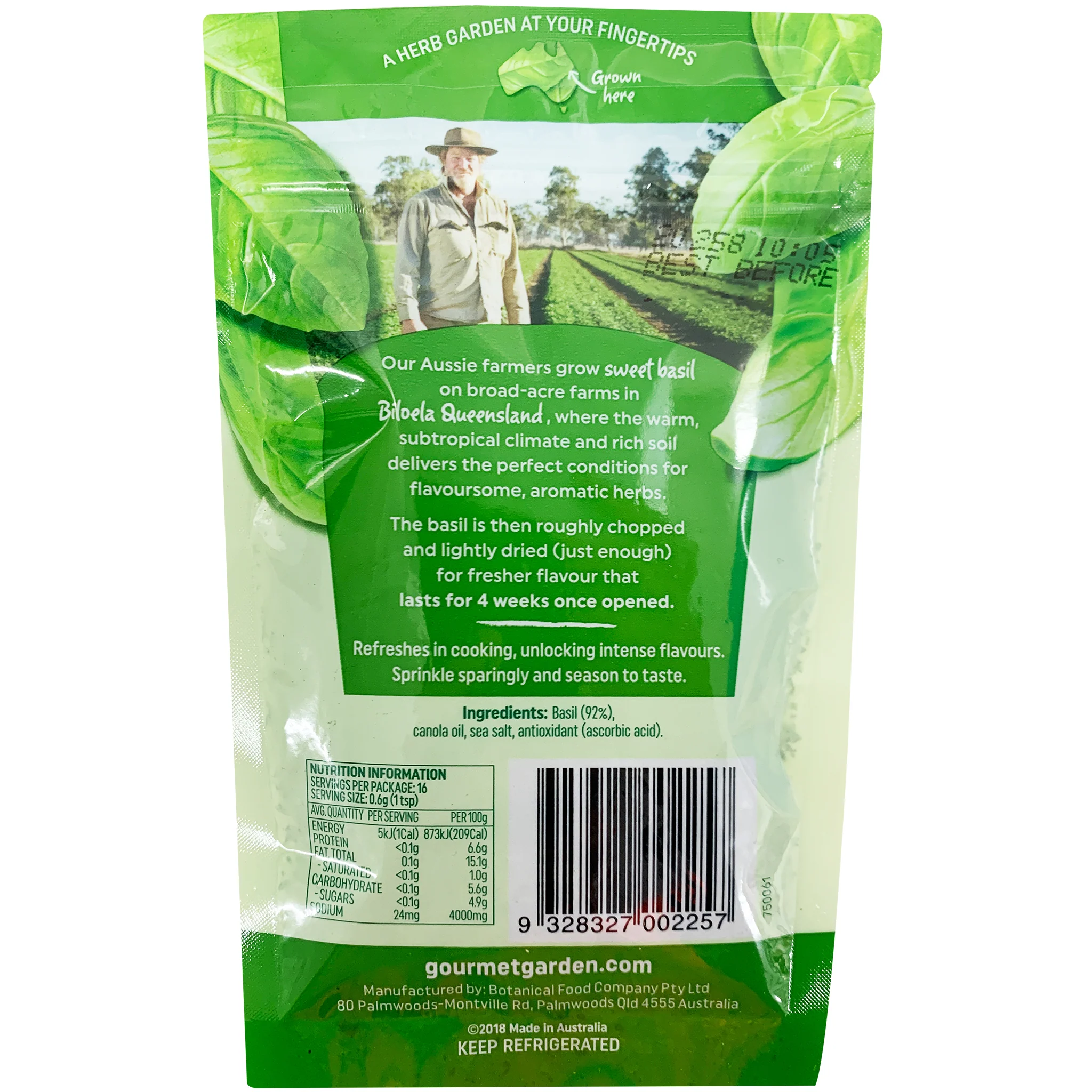 Gourmet Garden Basil Lightly Dried 10g - Image 2