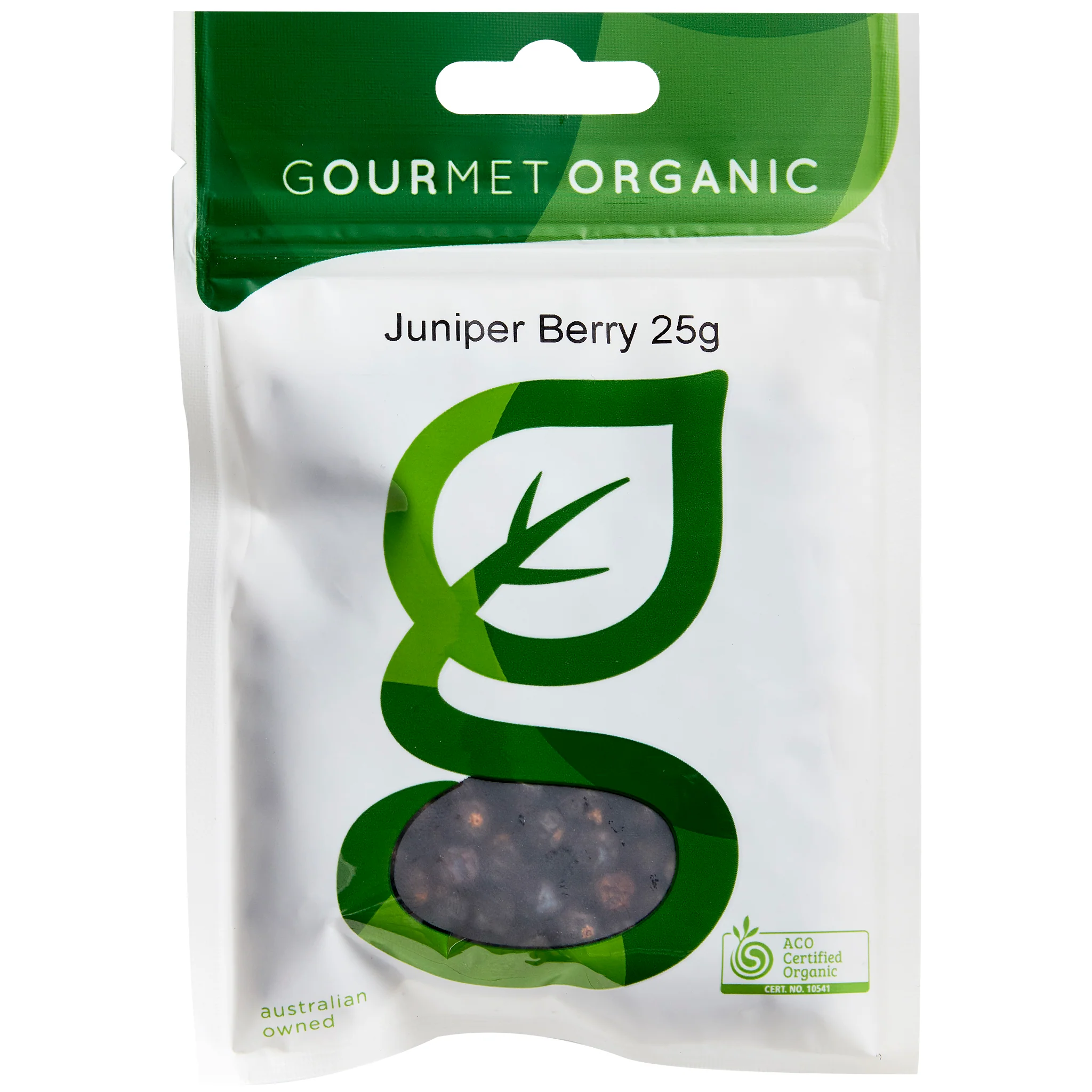 Gourmet Organic Herbs Juniper Berries 25g