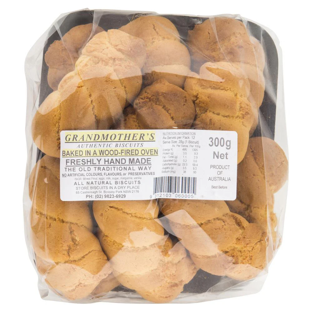 Grandmothers Biscuits Authentic 300g