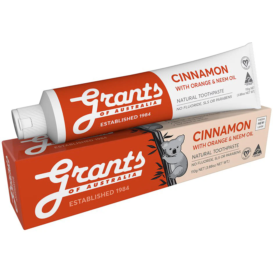 Grants Cinnamon Toothpaste 110g - Image 2