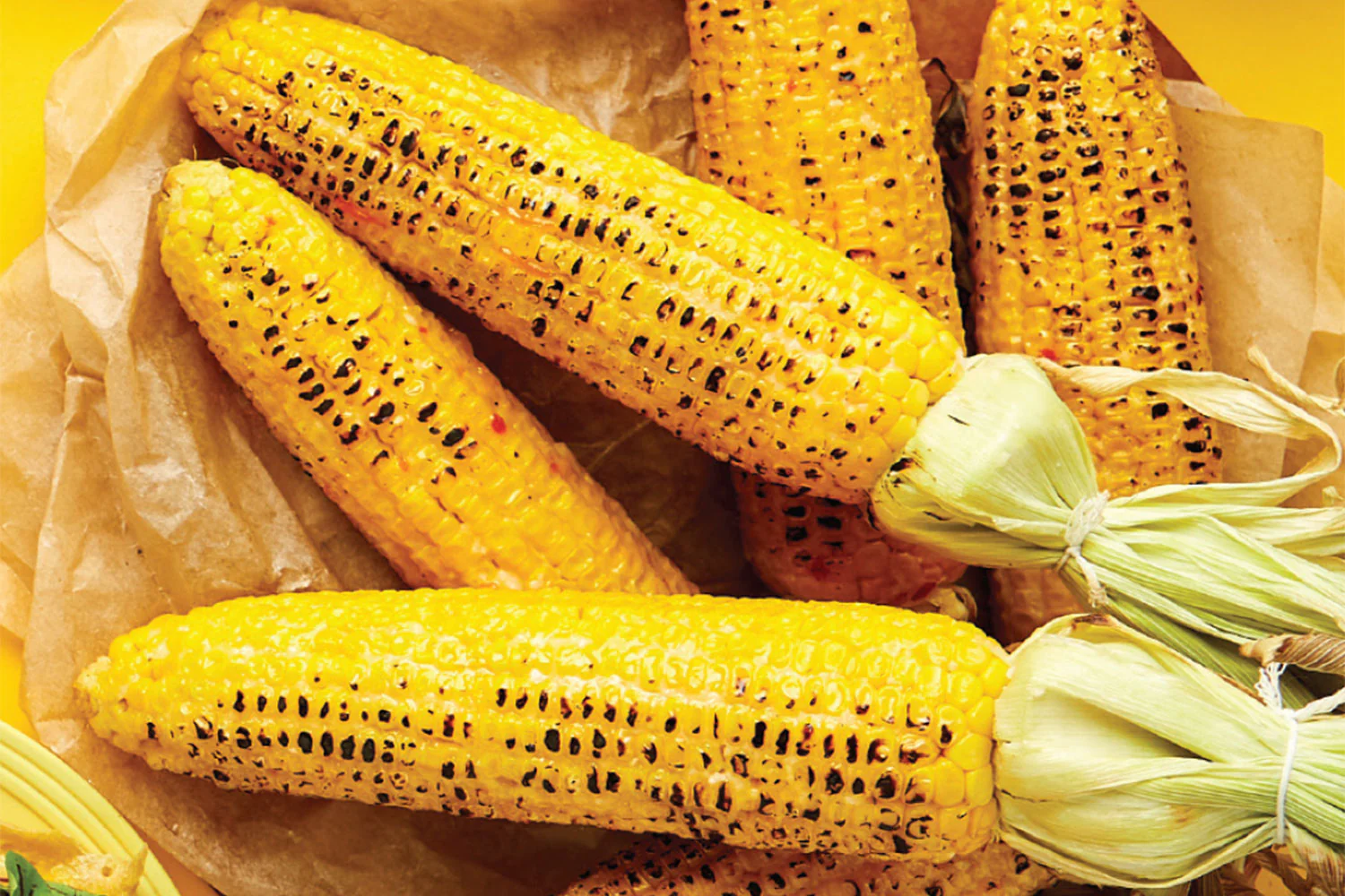 Grilled Corn - with Garlic and Manchego - Image 2