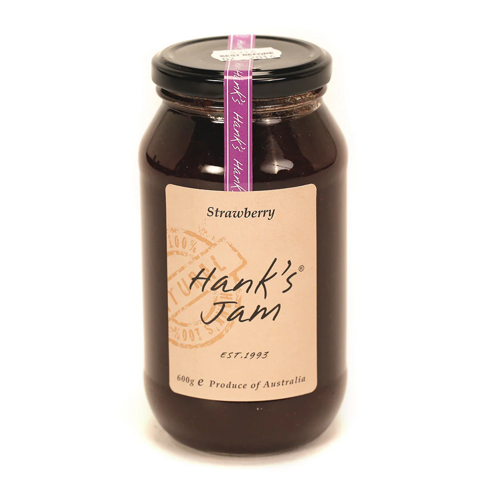 Hanks Strawberry Jam 600g