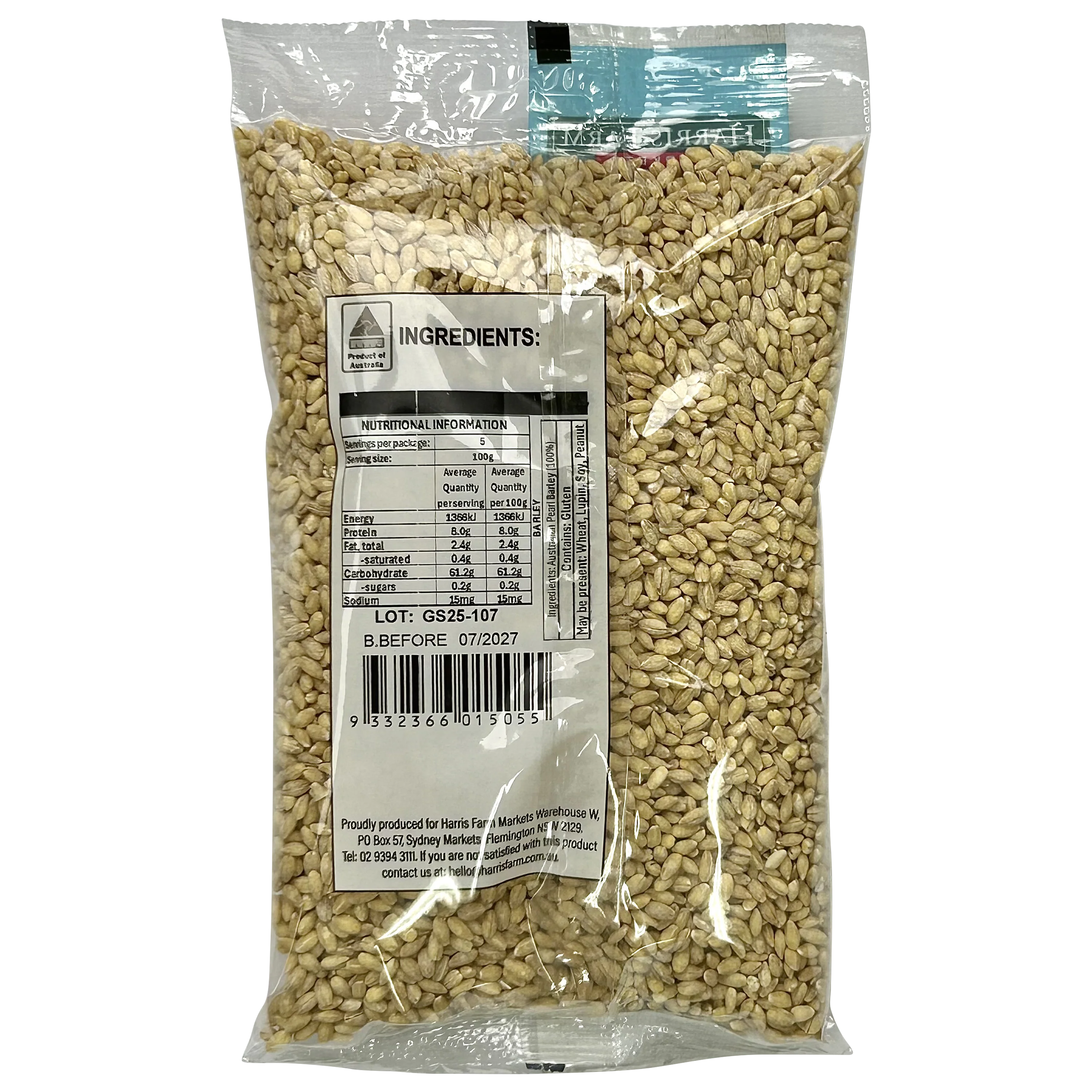 Harris Farm Australian Barley 500g - Image 2