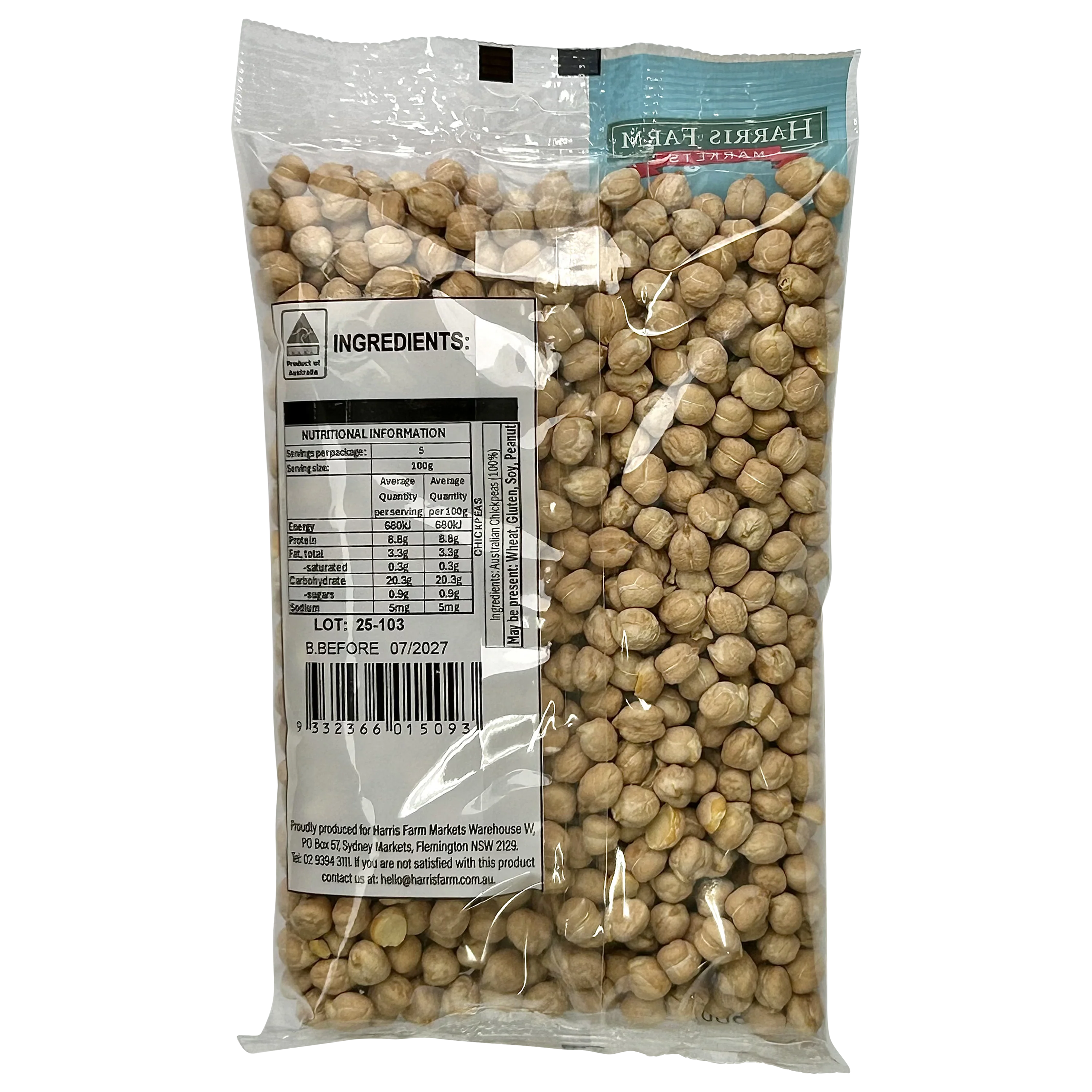 Harris Farm Australian Chickpeas 500g - Image 2