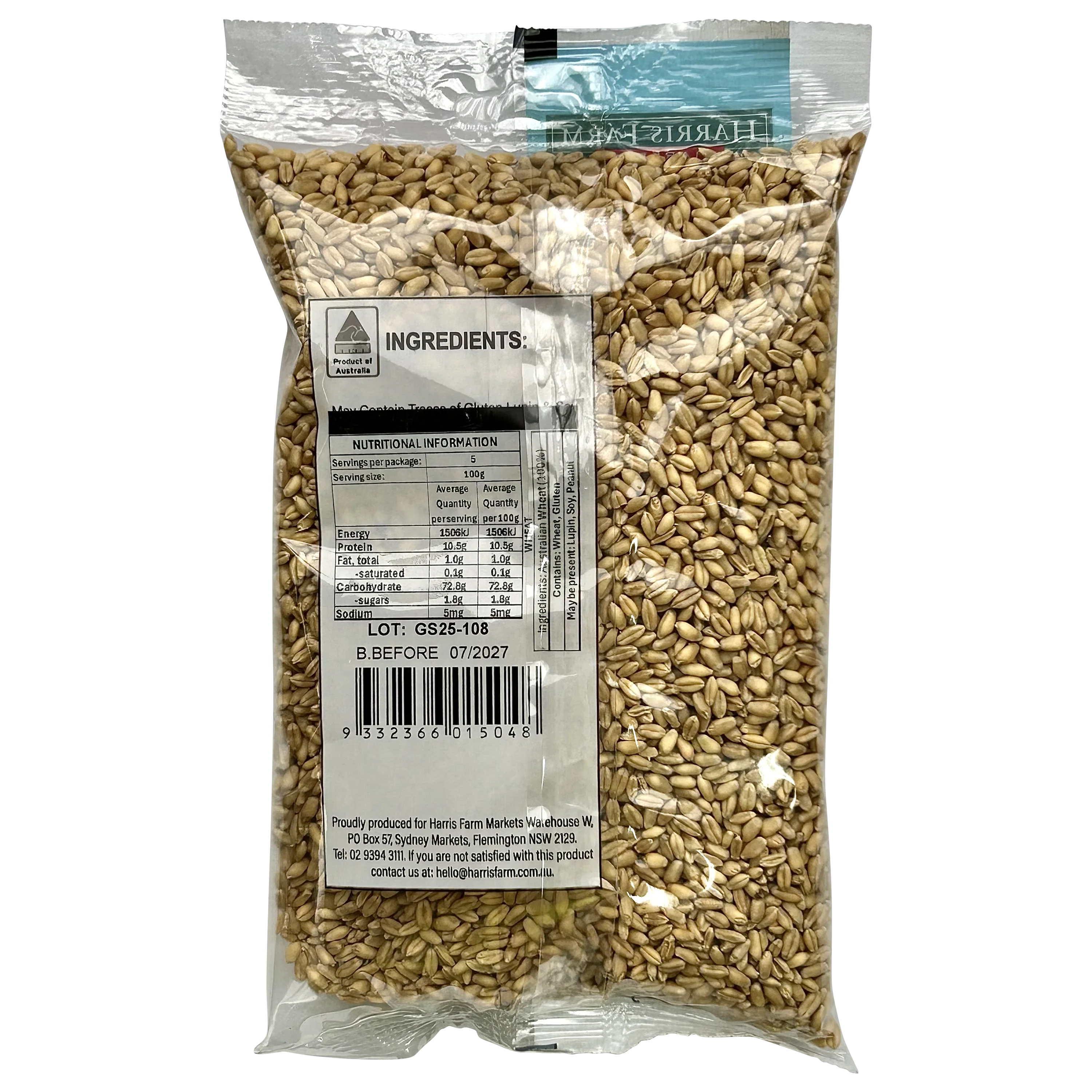 Harris Farm Australian Wheat 500g - Image 2