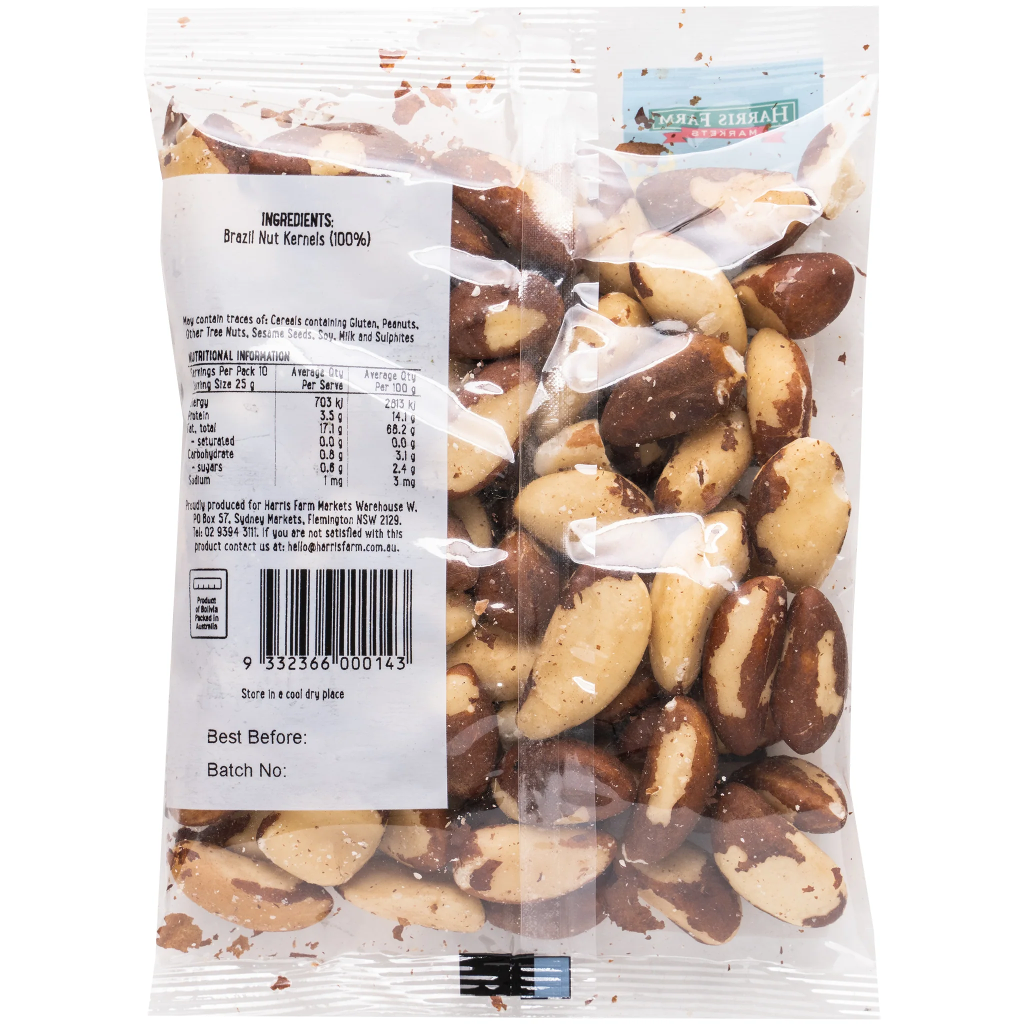 Harris Farm Brazil Nuts 250g - Image 2