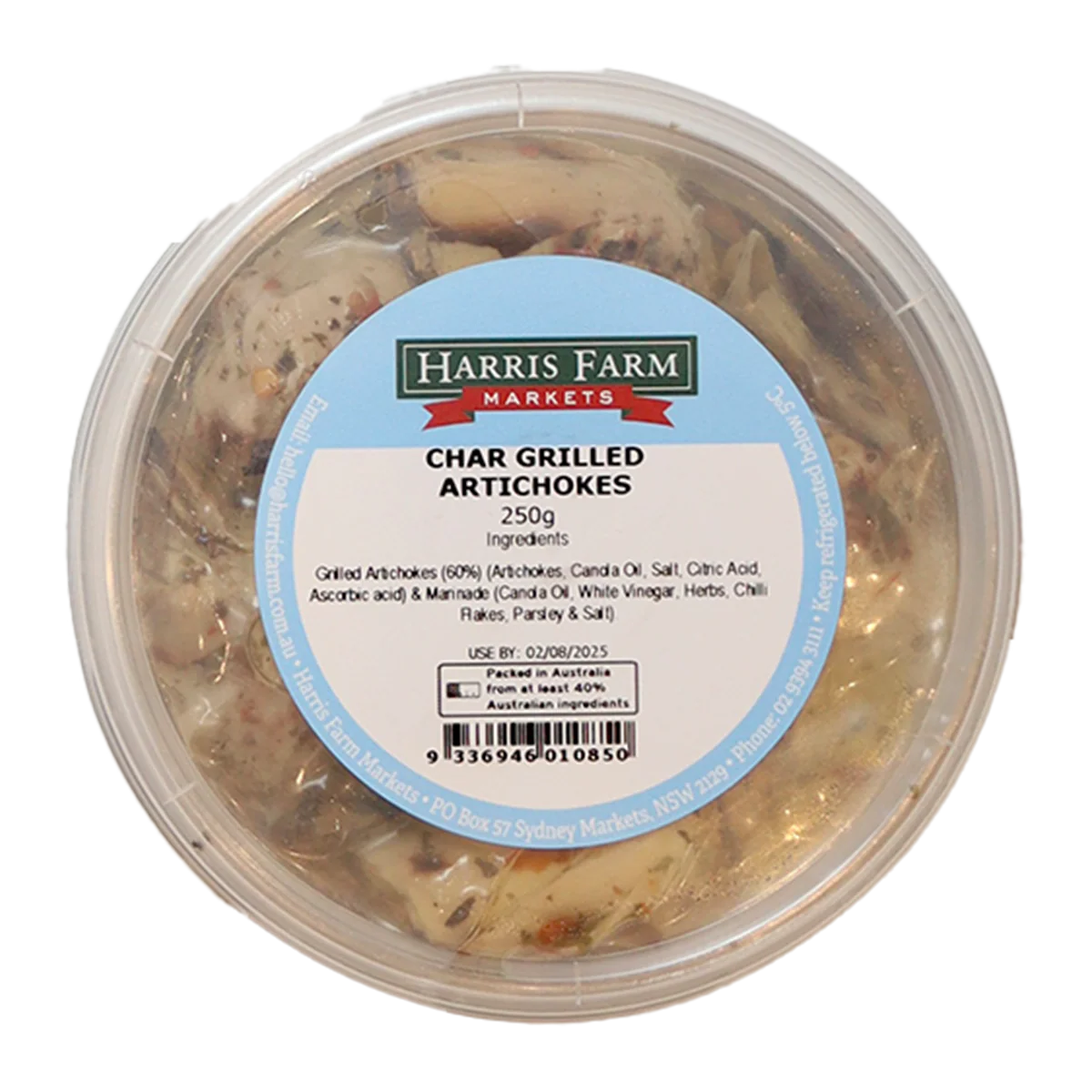 Harris Farm Char Grilled Artichokes 250g