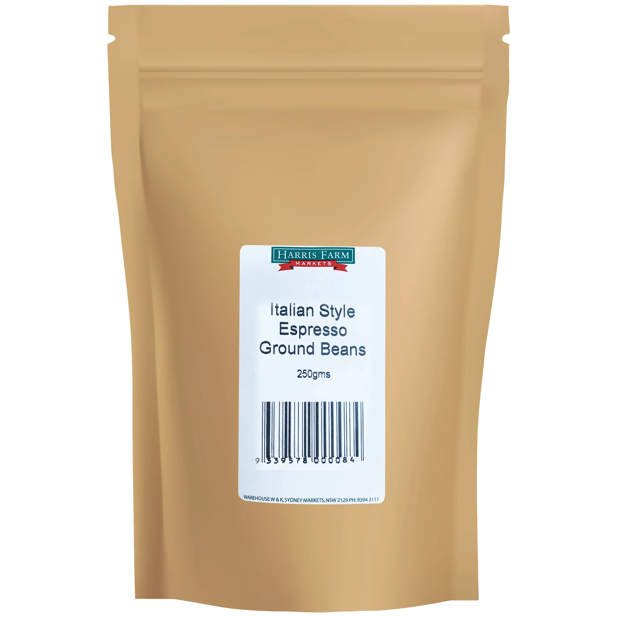 Harris Farm Coffee Italian Style Espresso Ground 250g