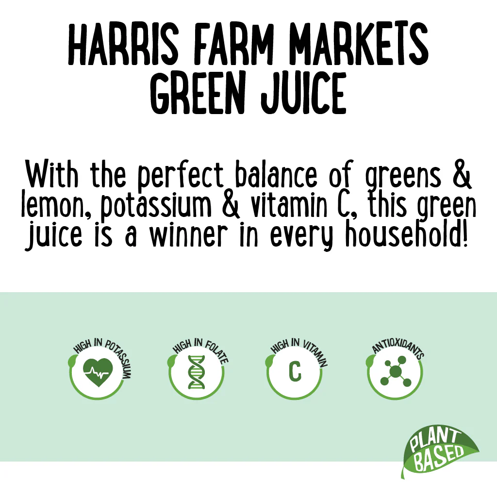 Harris Farm Freshly Squeezed Green Juice 1L - Image 2