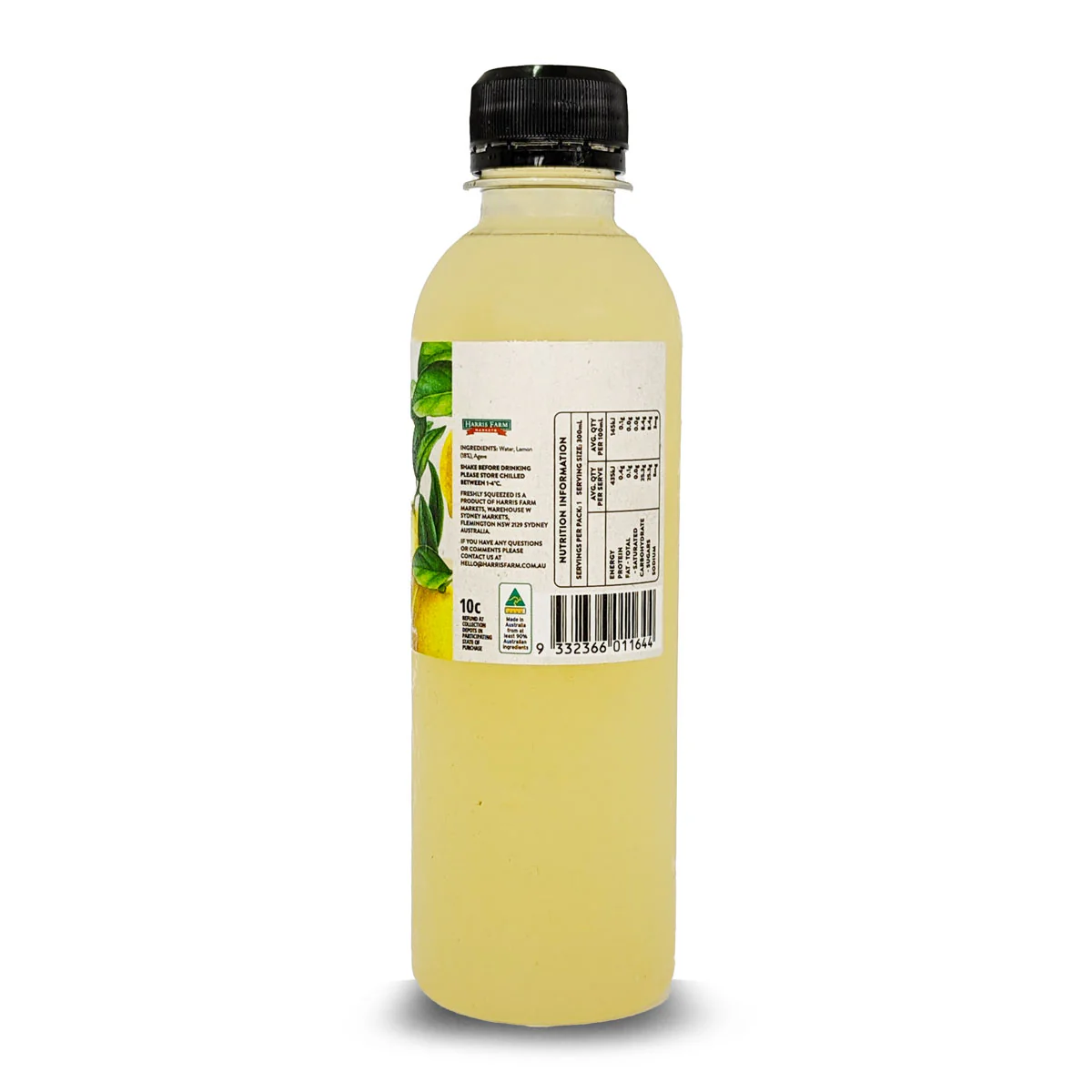 Harris Farm Freshly Squeezed Lemonade Juice 300ml - Image 2