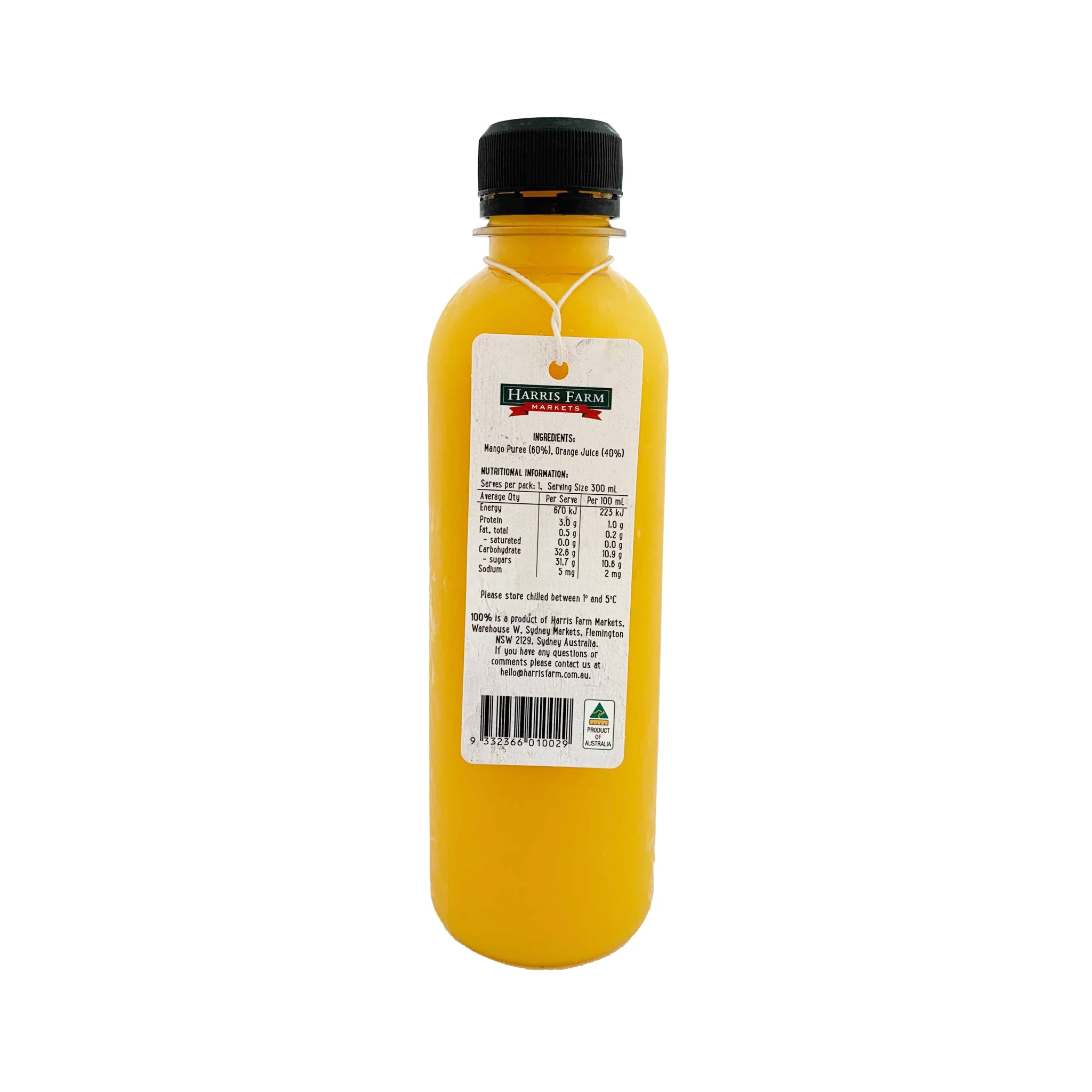 Harris Farm Fresh Mango and Orange Juice 300ml - Image 2