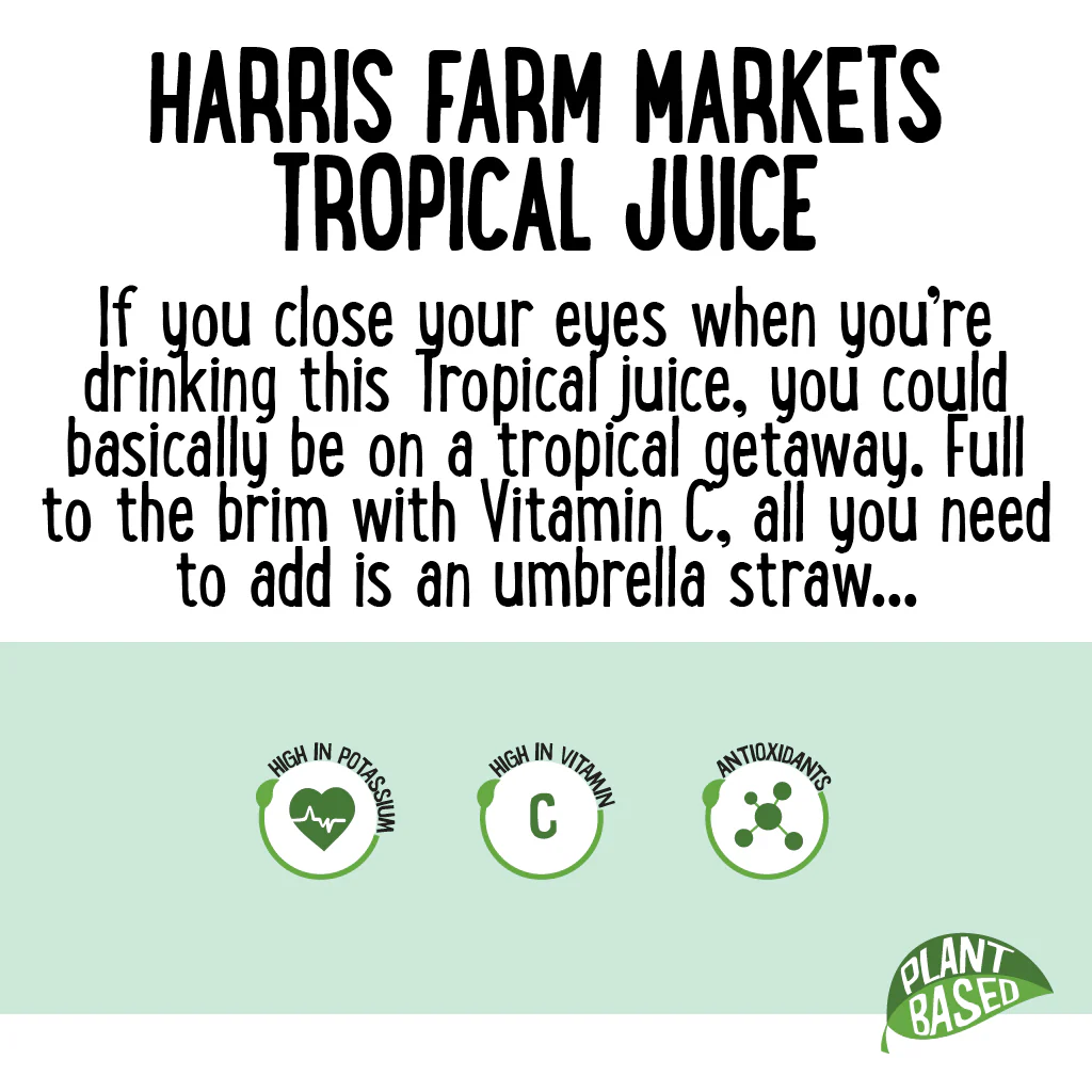 Harris Farm Cold Pressed Tropical Paradise Juice 1L - Image 3