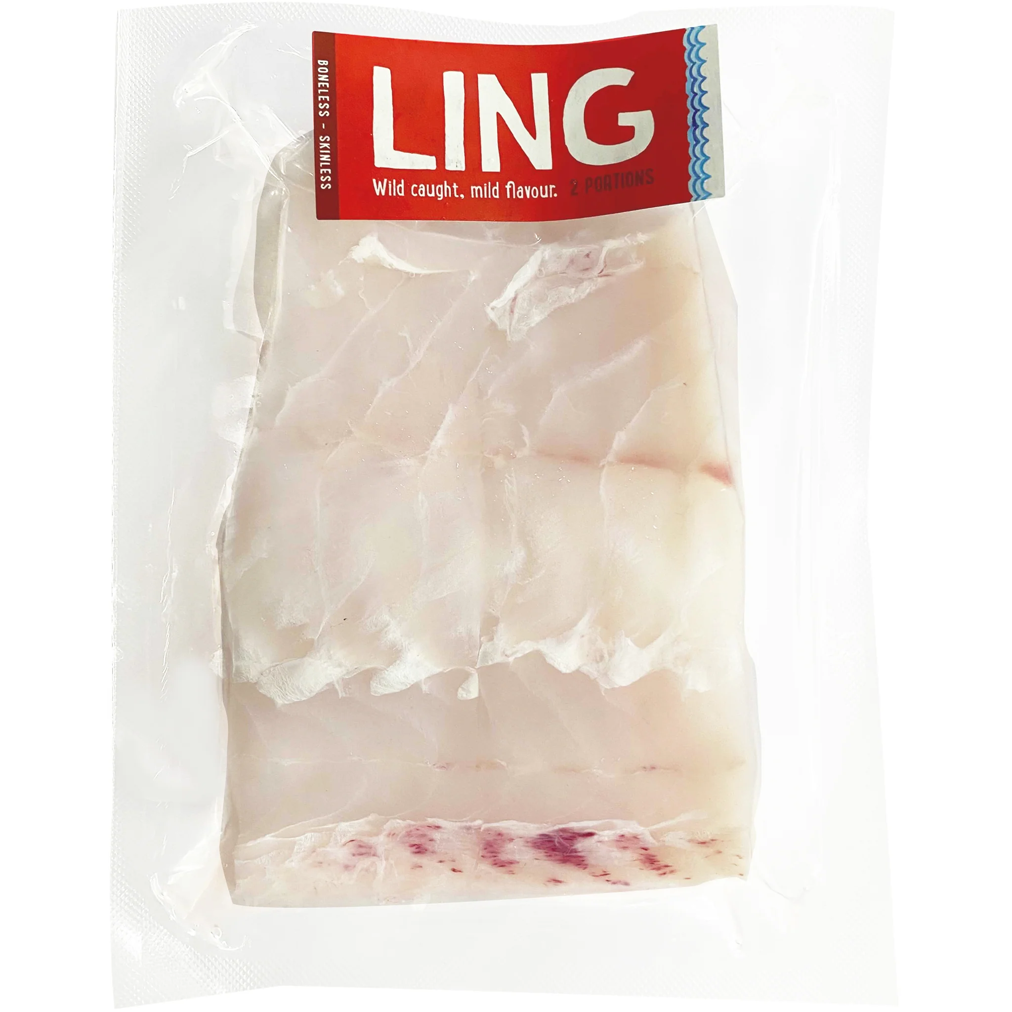 Harris Farm Ling Fillets Boneless Skinless x2 420-480g