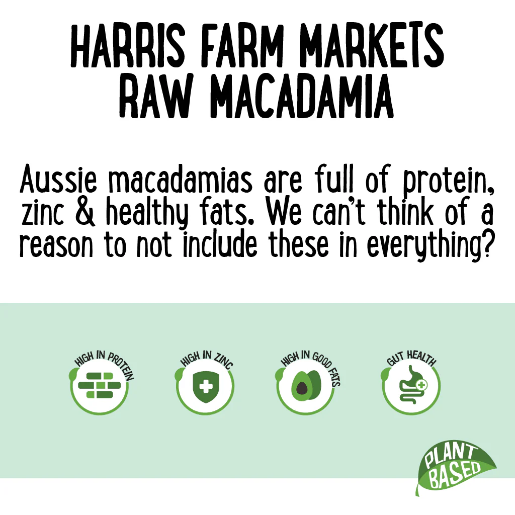 Harris Farm Macadamias Raw 200g - Image 3