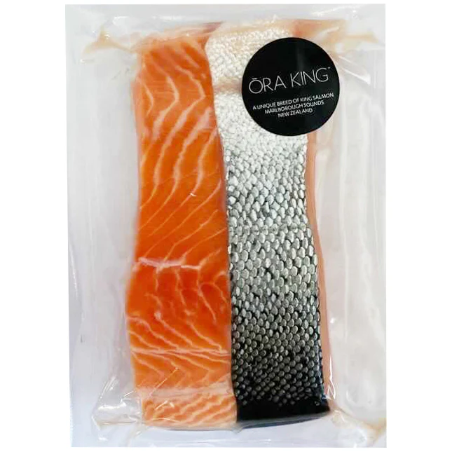 Harris Farm Ora King Salmon Fillets Boneless Skin On x2 300-400g - Image 2